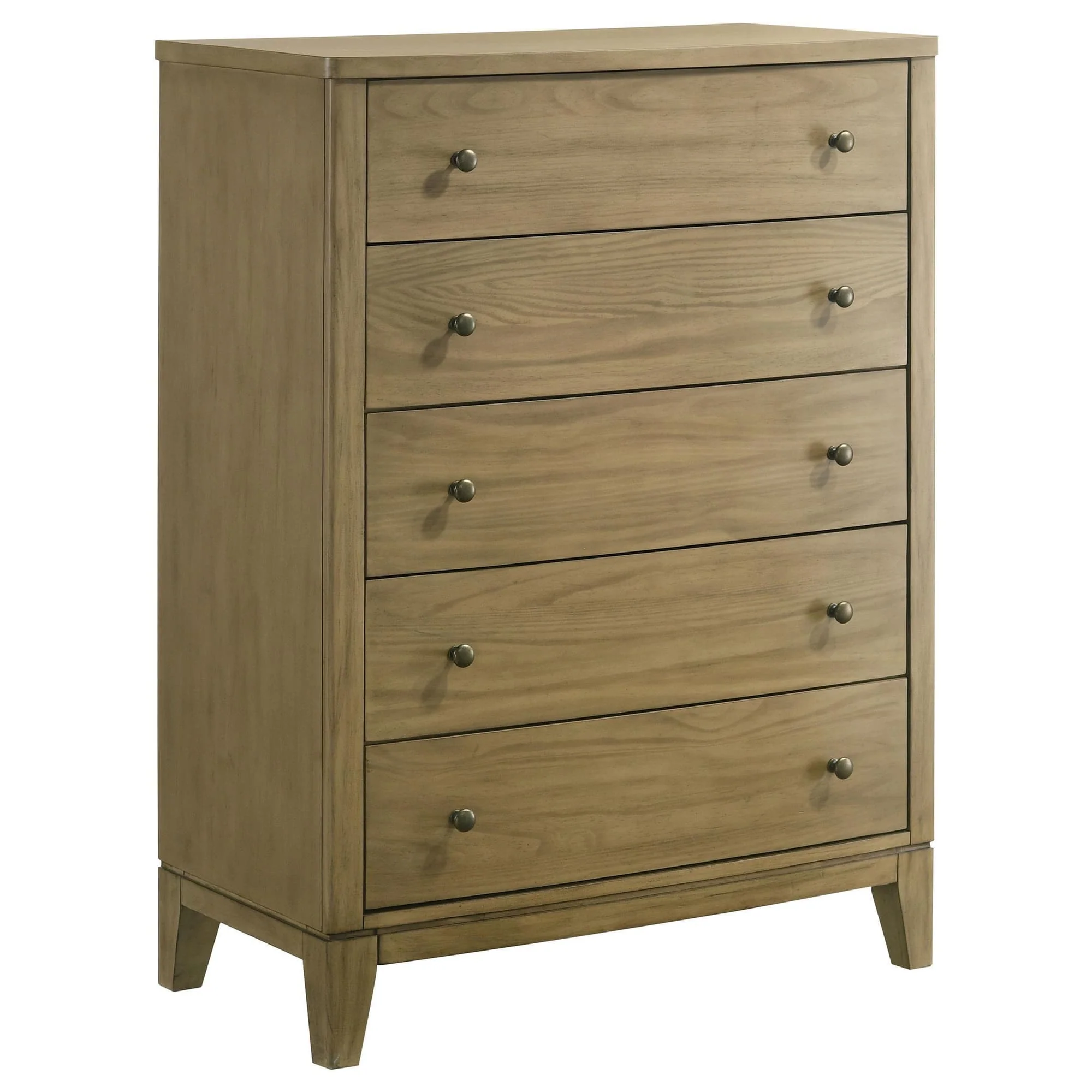 Granada 5 Drawer Bedroom Chest Of Drawers Natural Pine - Image 1