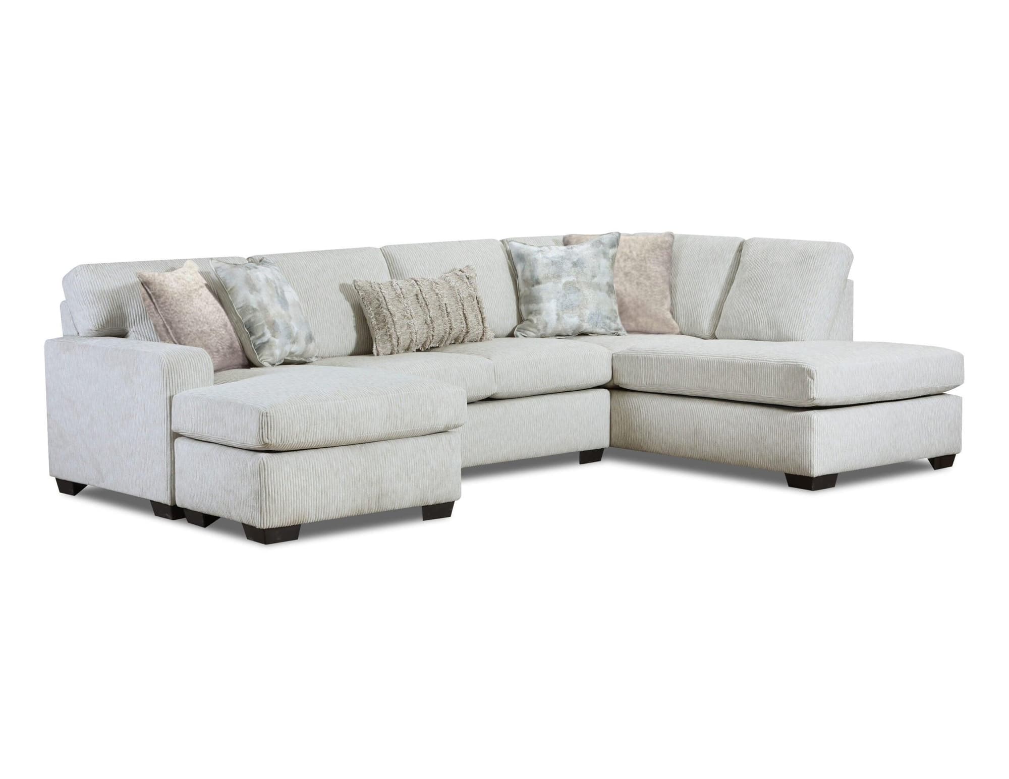 Kix Cashmere Sectional - Image 1