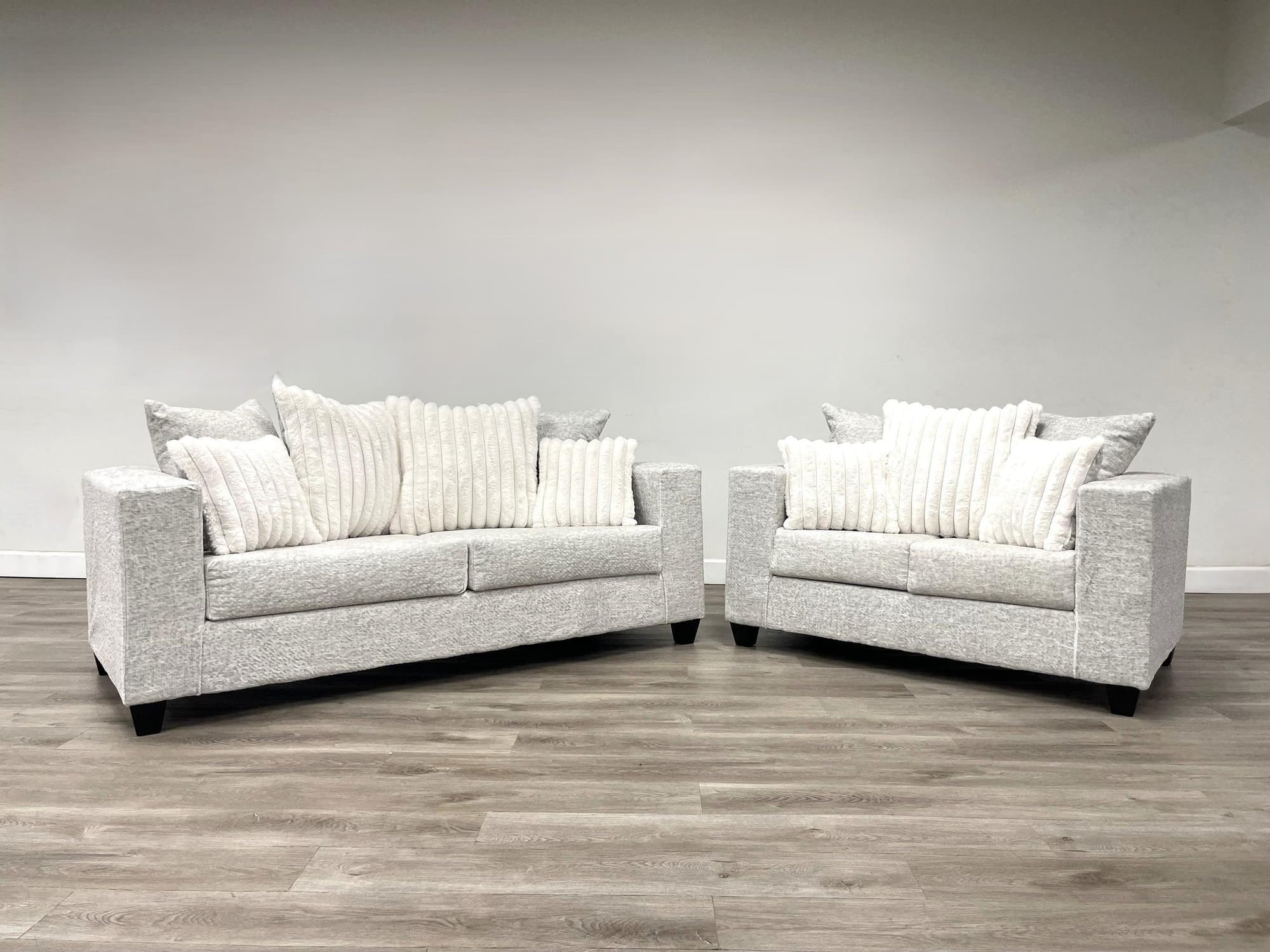 Kaf Cream 2-Piece Living Room Set - Image 1