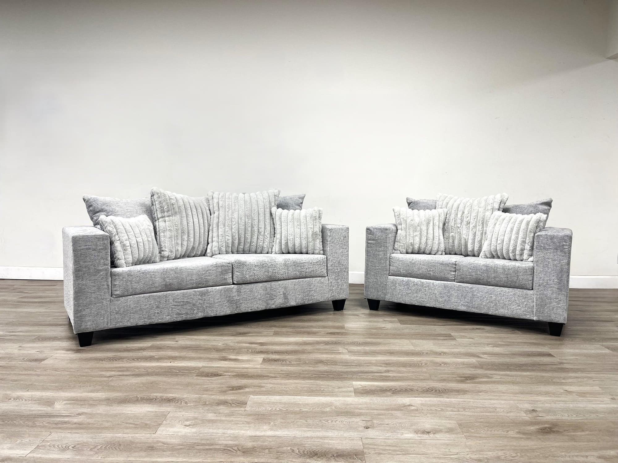 Kaf Gray 2-Piece Living Room Set - Image 1
