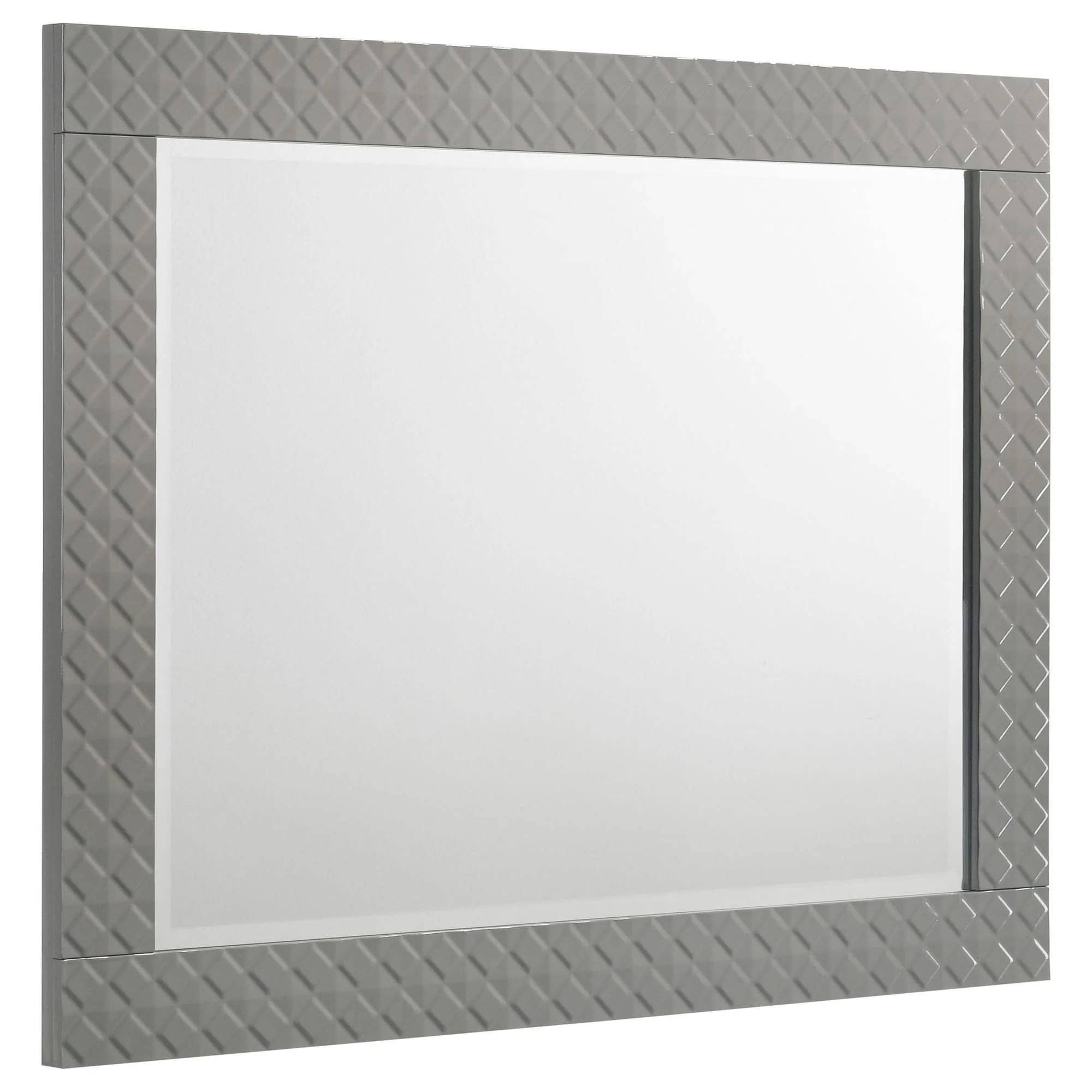Ives Dresser Mirror Gray High Gloss