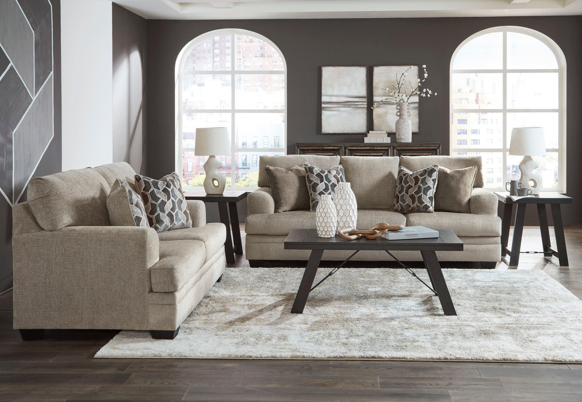 Ashley 595-04 Living Room Set - Image 1