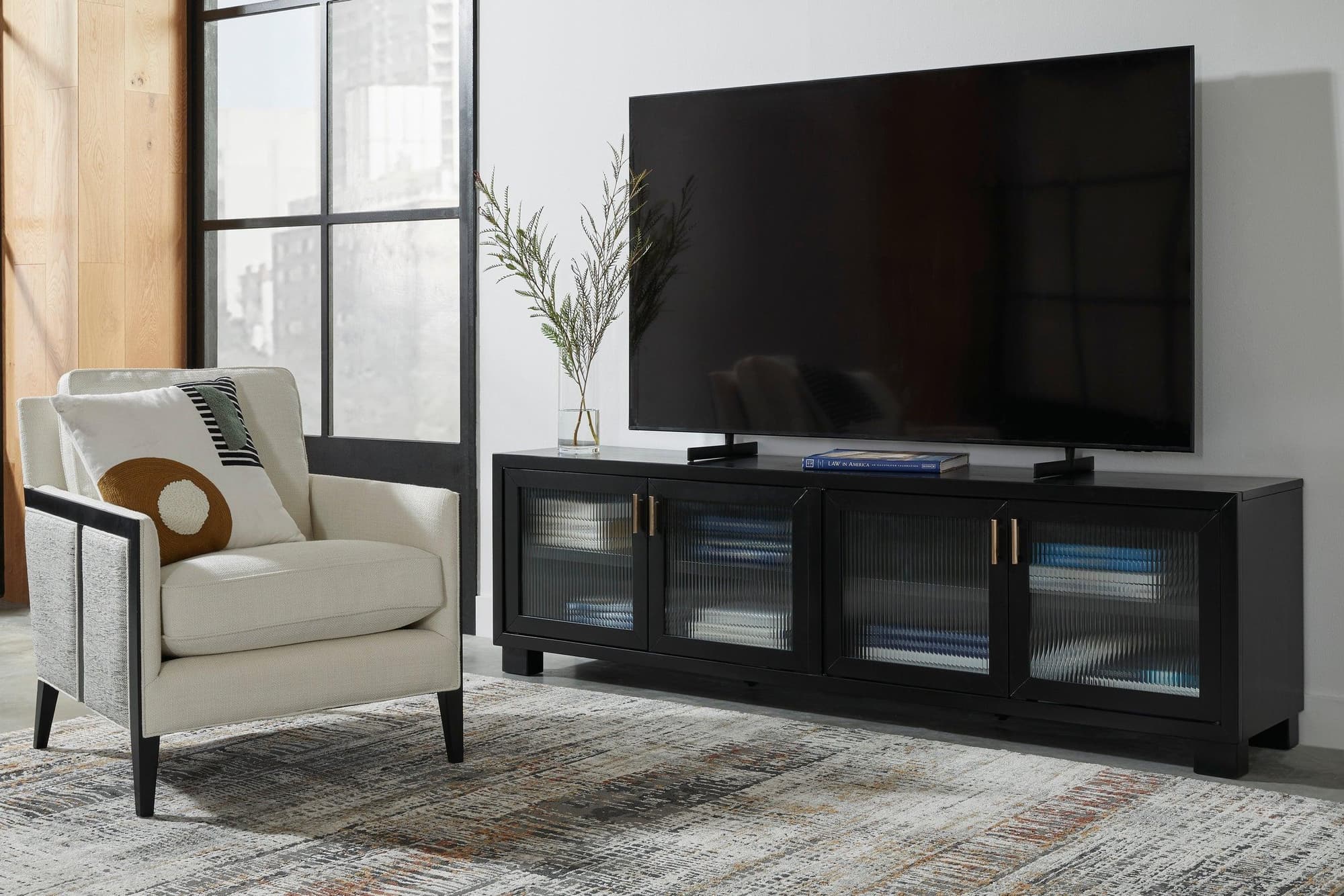 W786-78 TV Stand 85"L - Image 1