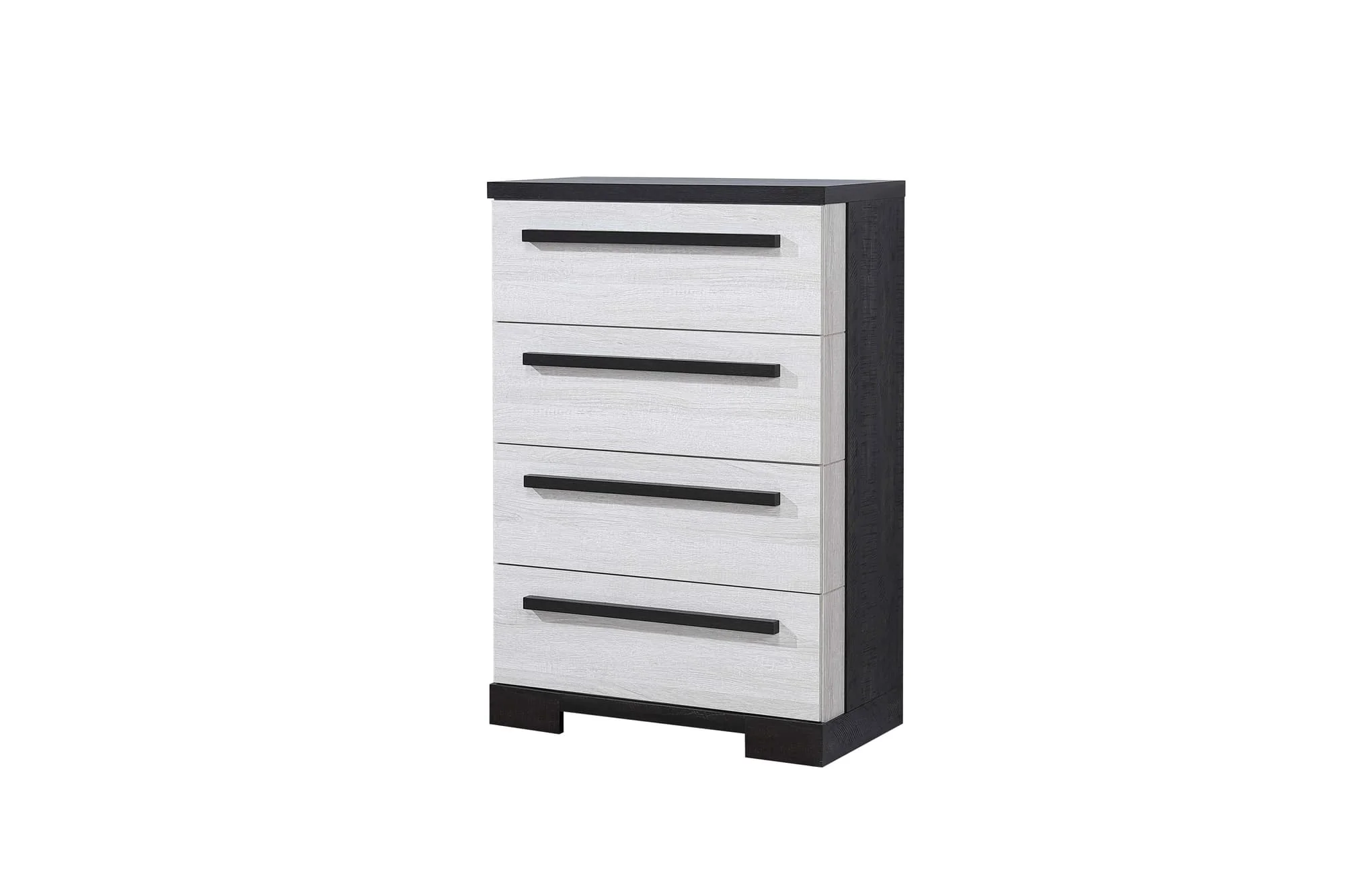 Remington Chalk Ebony 5 Drawers Chest - Image 1