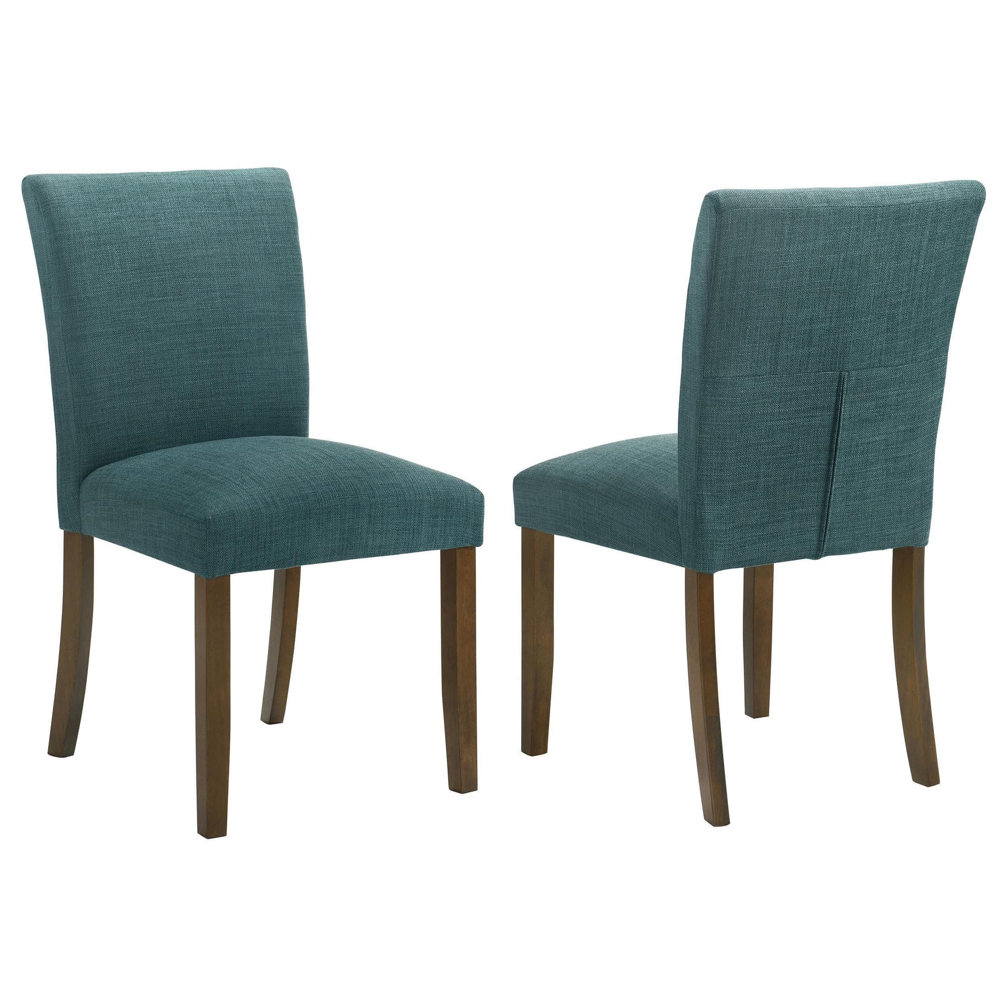 Cantley Upholstered Dining Side Chair Blue (Set of 2) 106377 - Image 1
