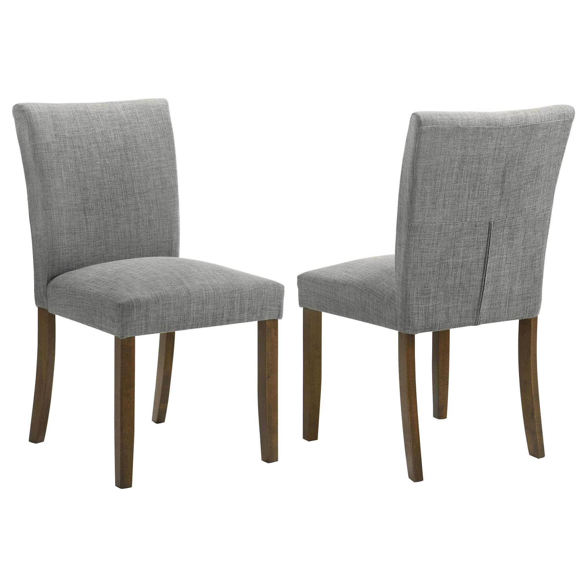 Cantley Upholstered Dining Side Chair Gray (Set of 2) 106379 - Image 1