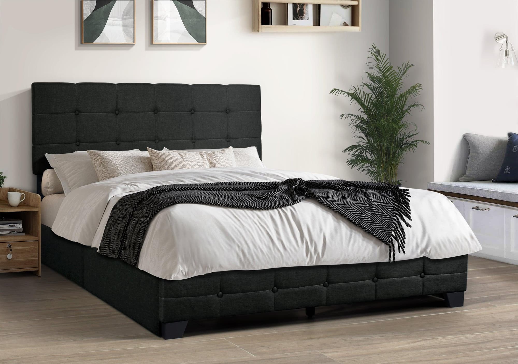 Hectic Black Platform King Bed - Image 1