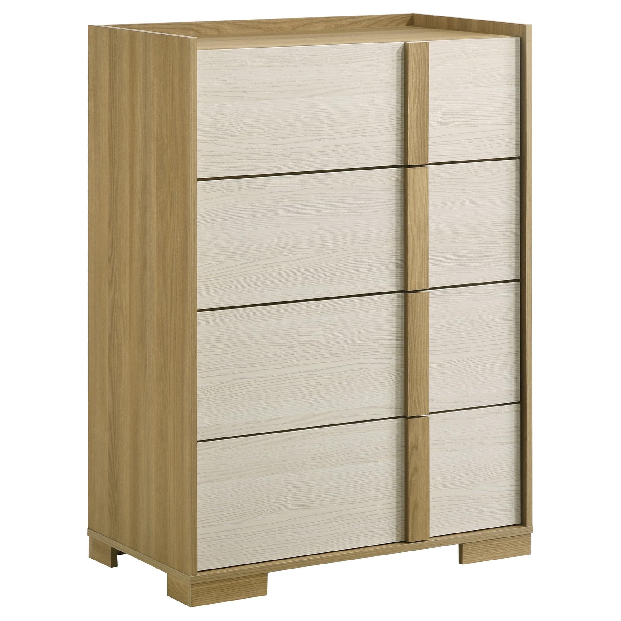 Hyland 4-drawer Chest of Drawers Natural - Image 1