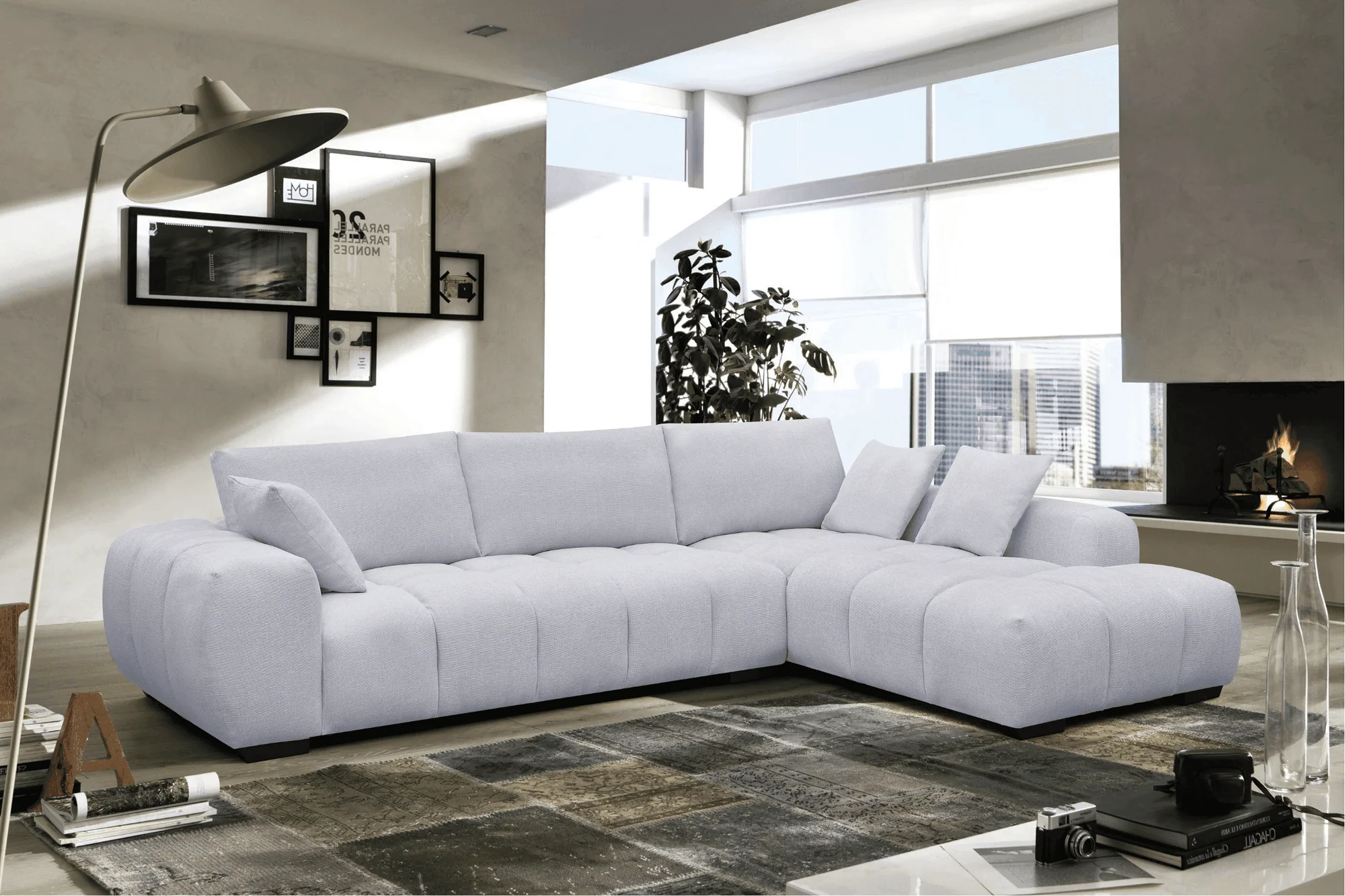 Manhattan Stone Sectional - Image 1