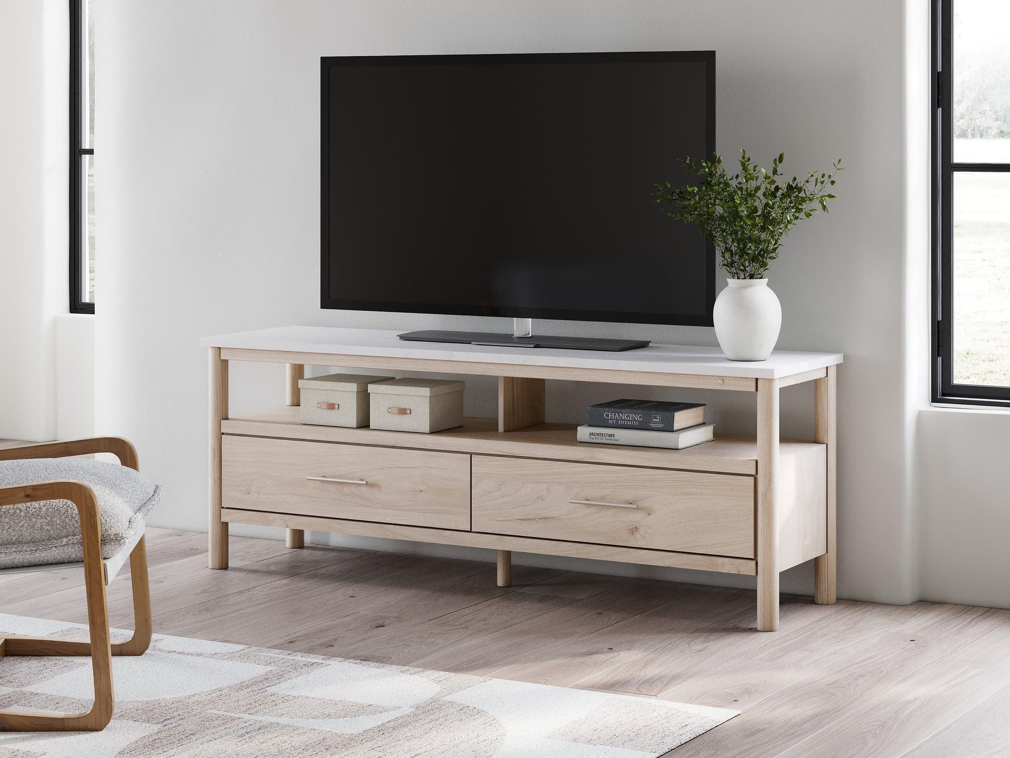 W2615-68 TV Stand 72"L - Image 1