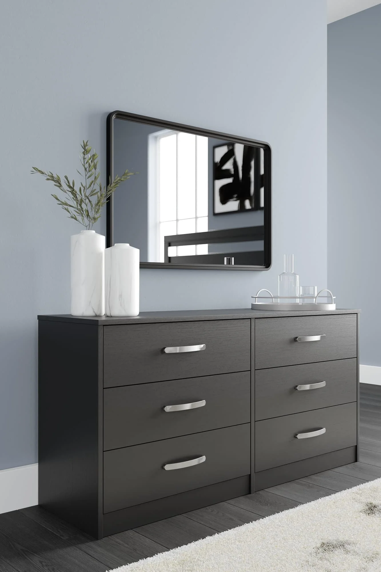 Finch Black Dresser - Image 1