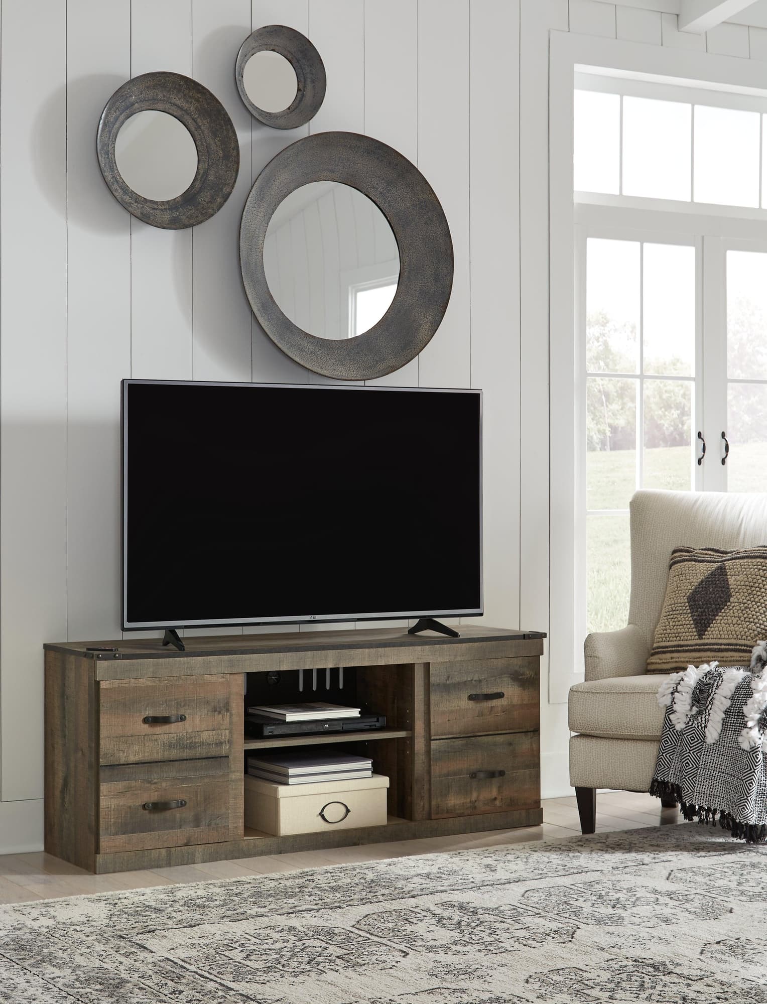 Trinell Brown 60" Tv Stand - Image 1
