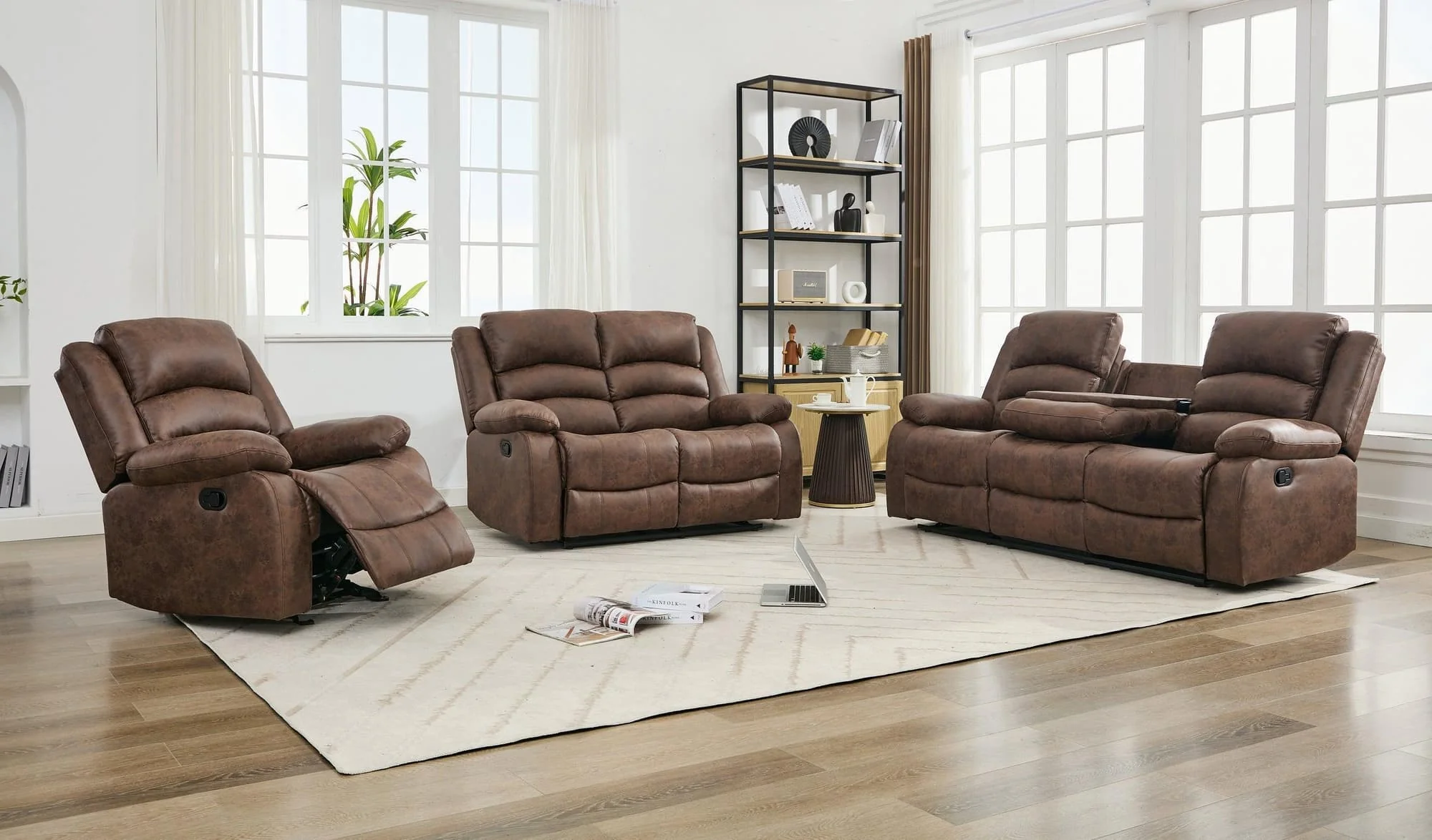 Dynamo Palomino 3-Piece Reclining Set - Image 1