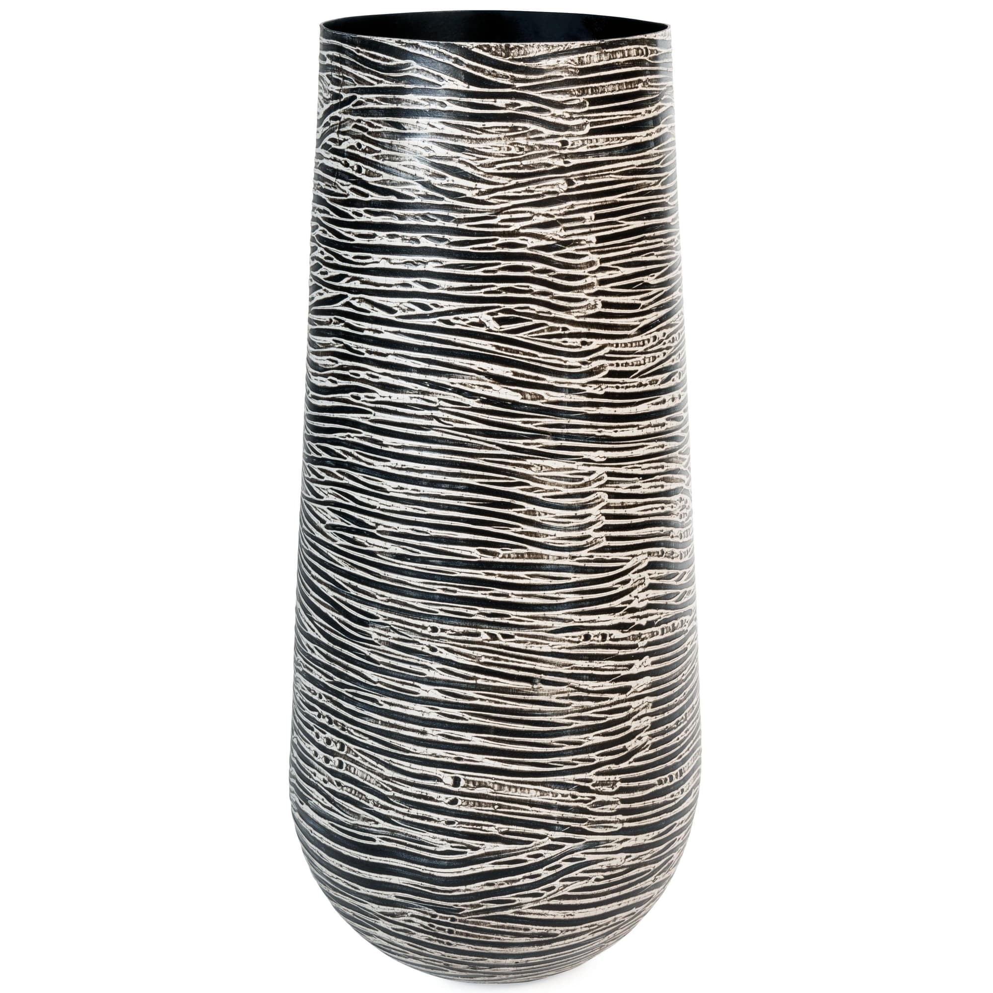 Fynn Antique Gray Vase - Image 1