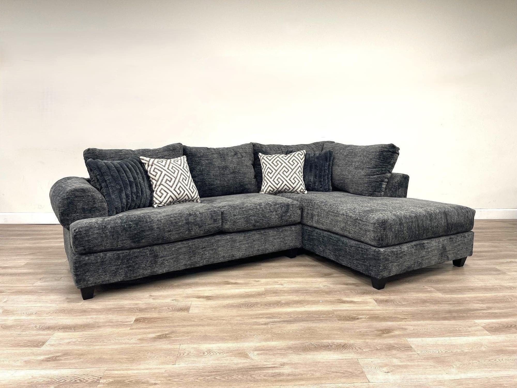 Gil Charcoal Sectional - Image 1