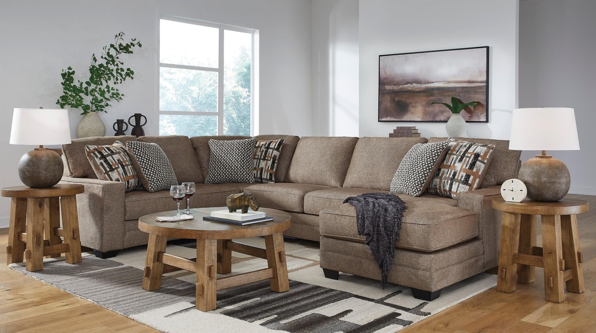 Cannonbrook Nutmeg Sectional - Image 1