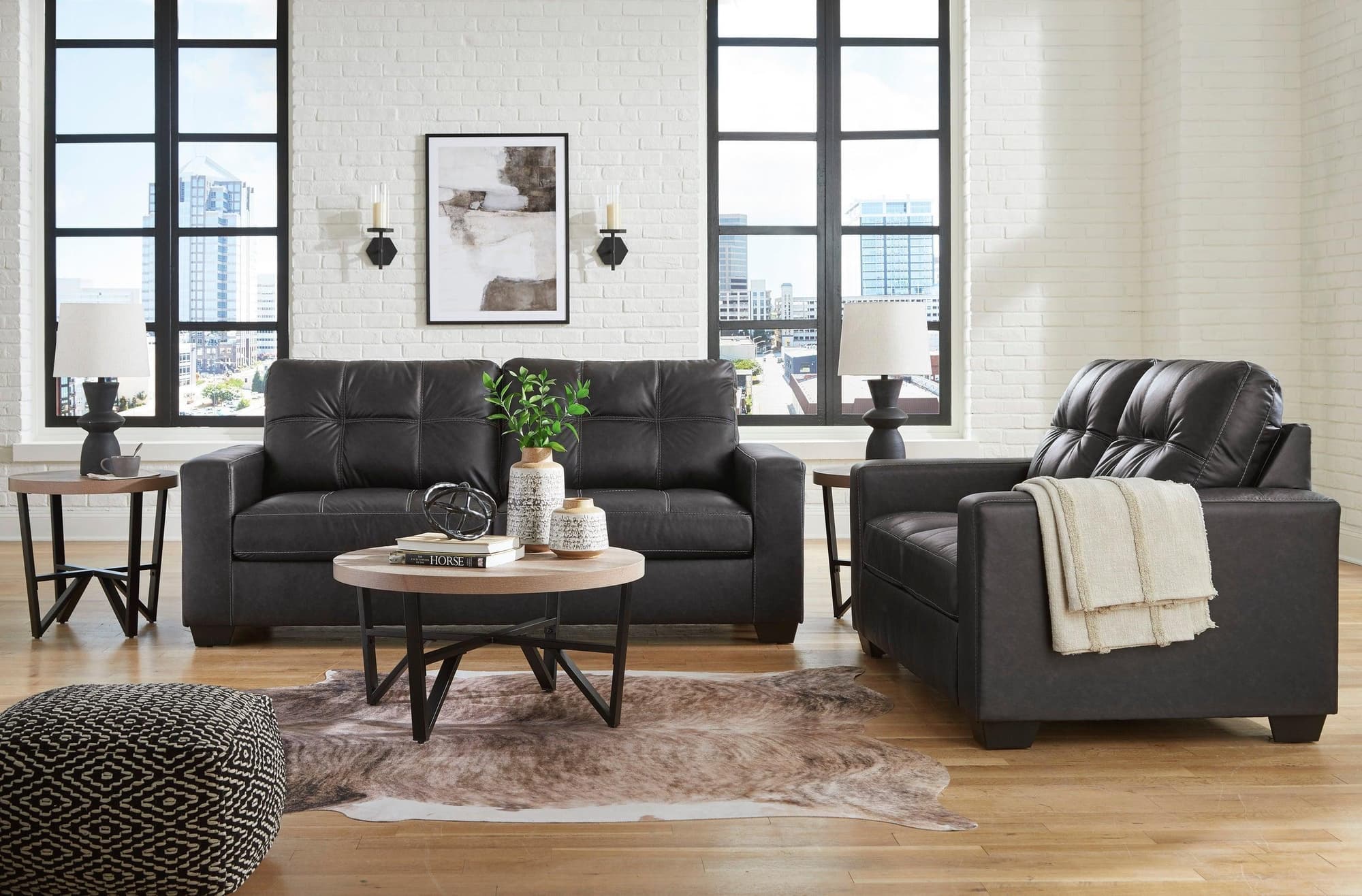 Vivi Carbon 2-Piece Living Room Set - Image 1