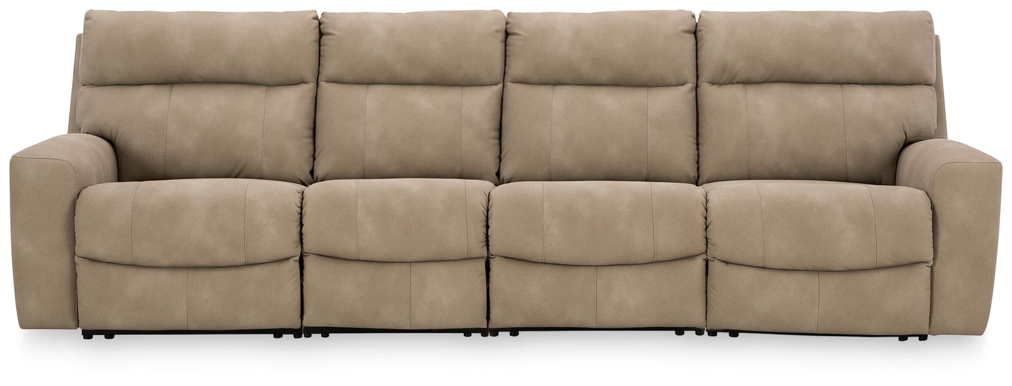 Next-Gen Durapella Sand 4-Piece Power Reclining Sectional - Image 1