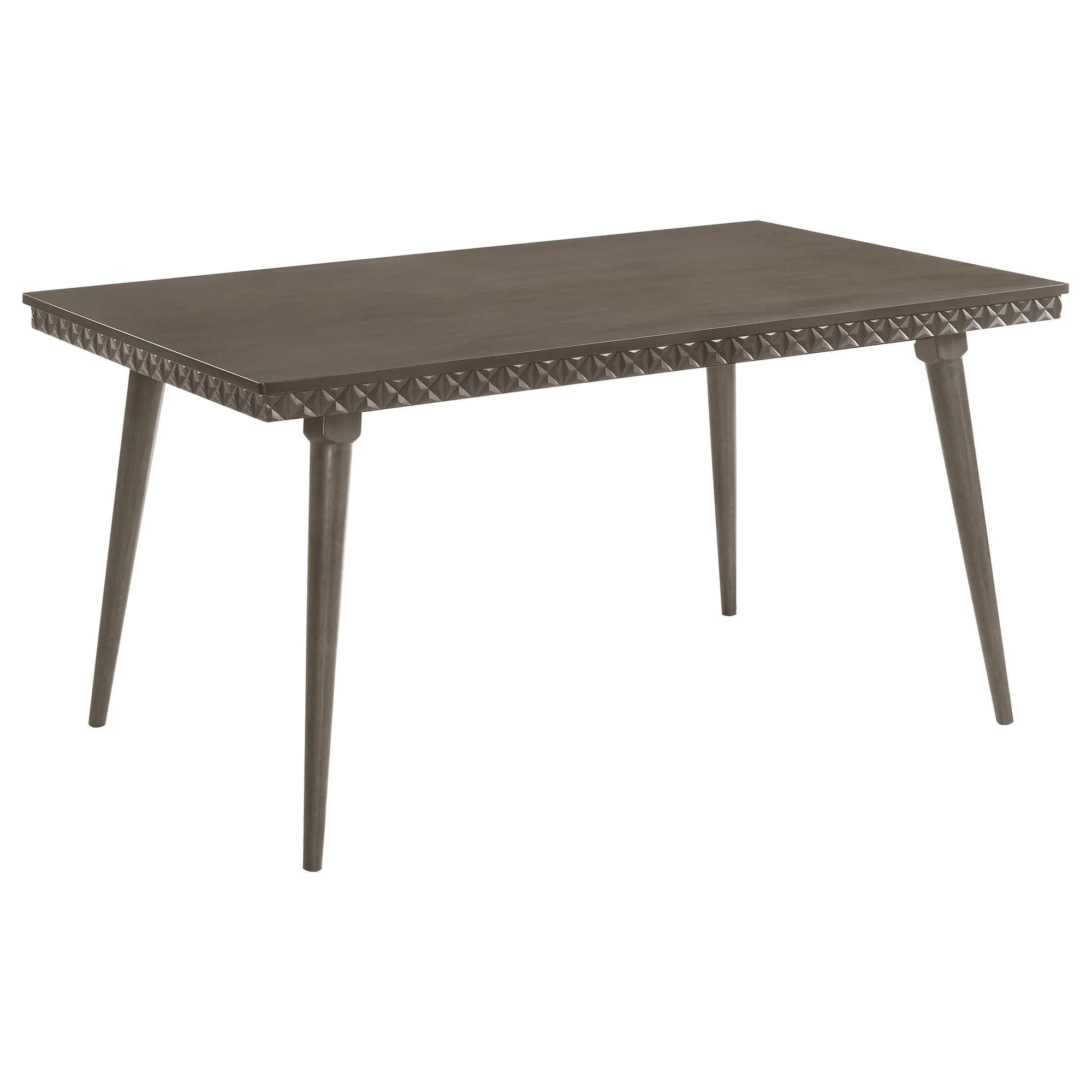Onslow 59-inch Rectangular Wood Dining Table Dark Brown - Image 1