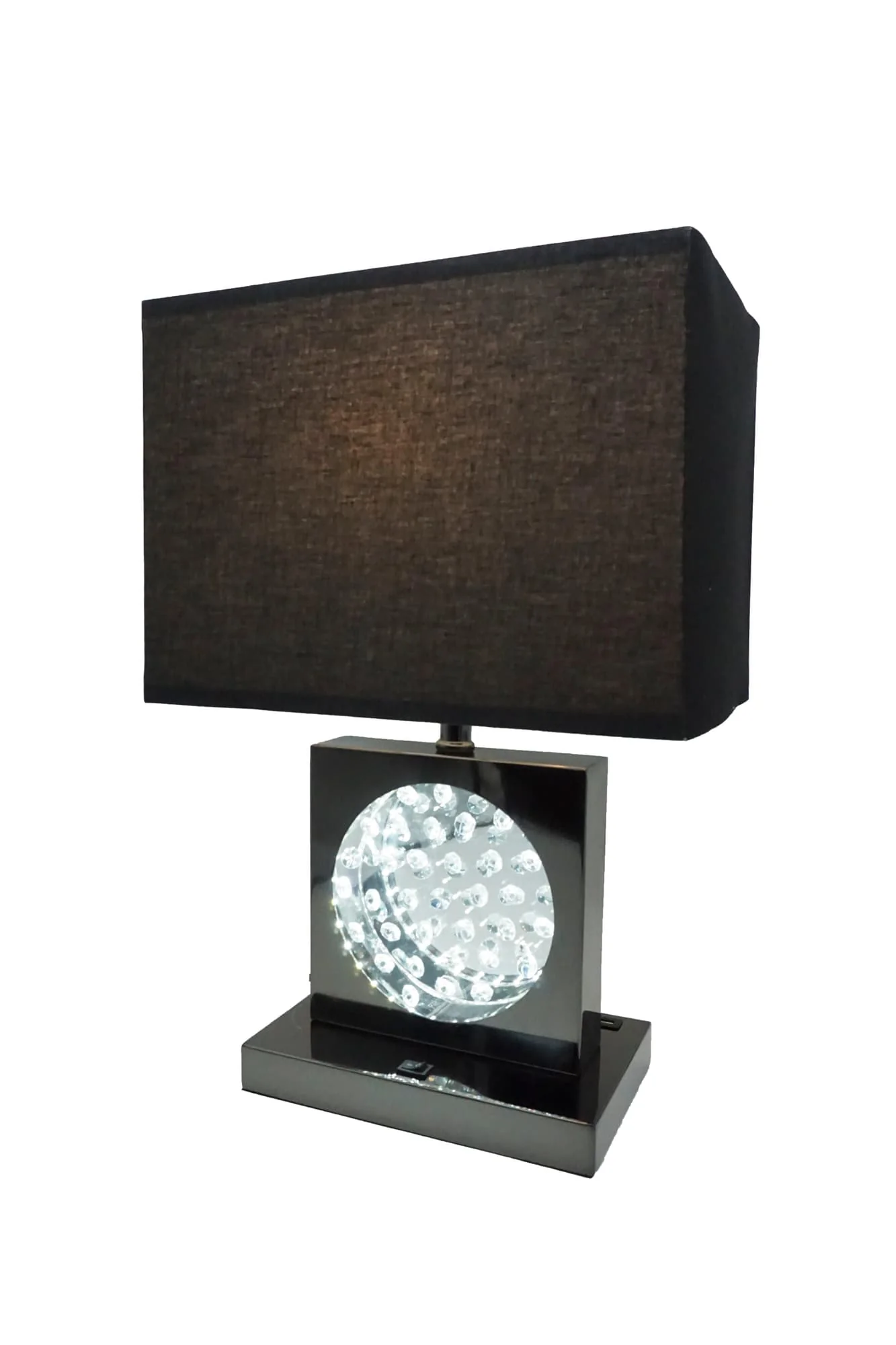 Black Nickel LED Accent Table Lamp - Image 1