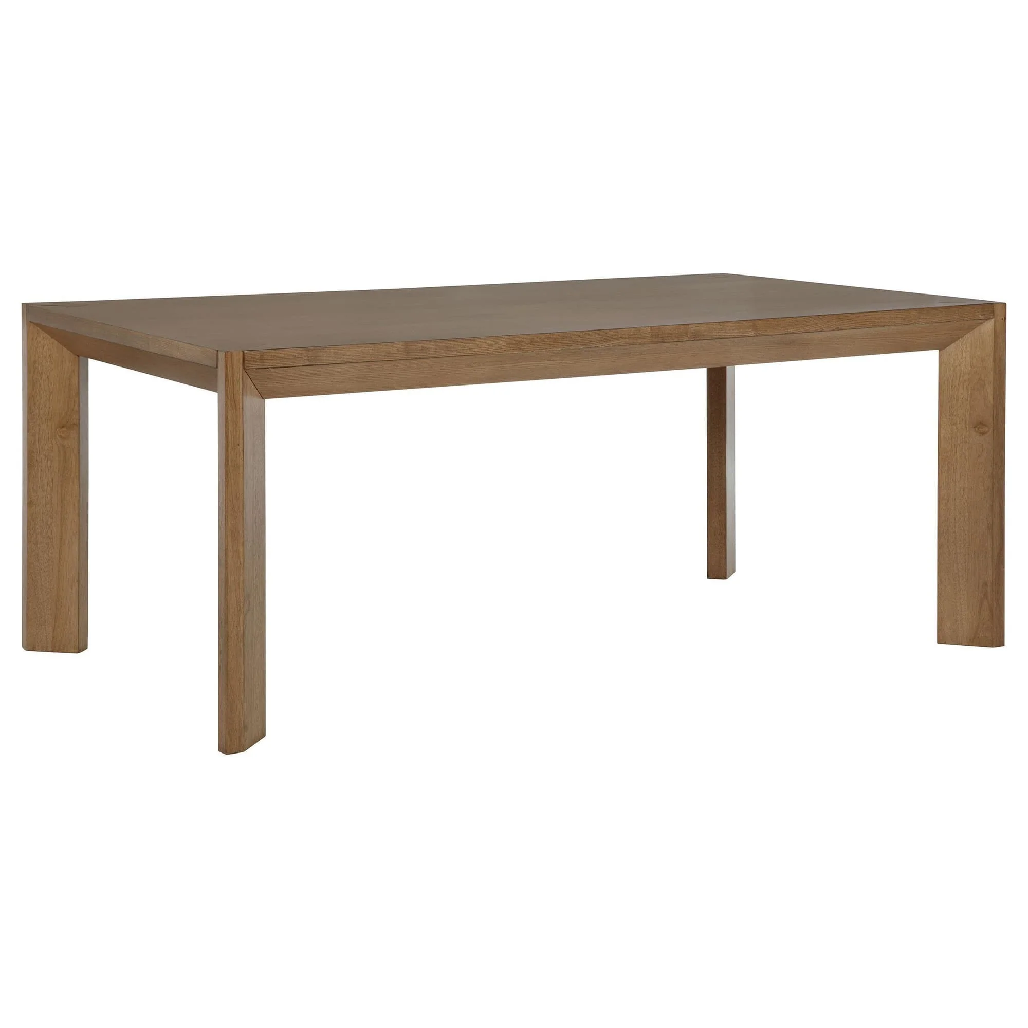 Bruner 72-inch Rectangular Wood Dining Table Natural Brown - Image 1