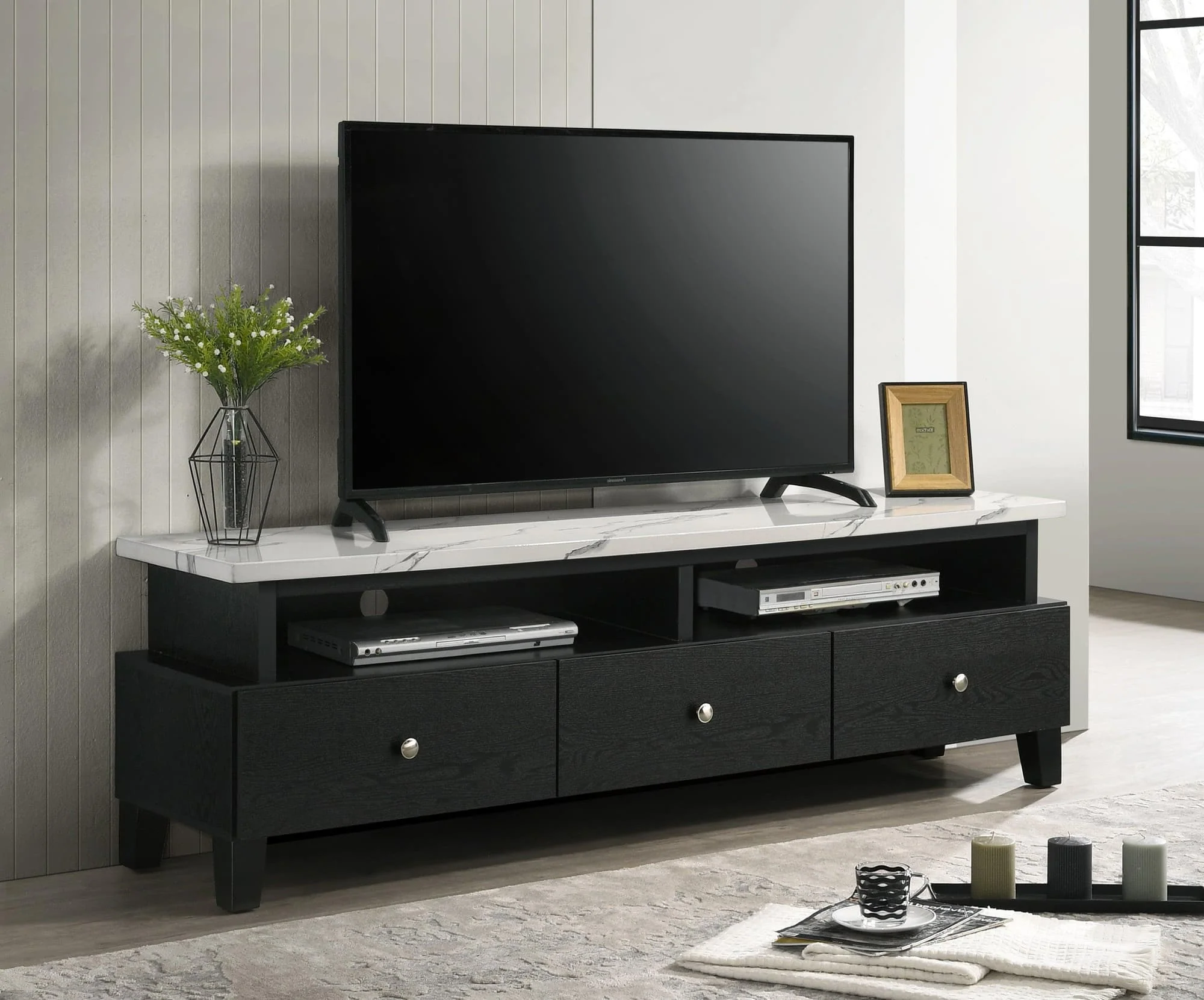 Alina Black TV Stand - Image 1