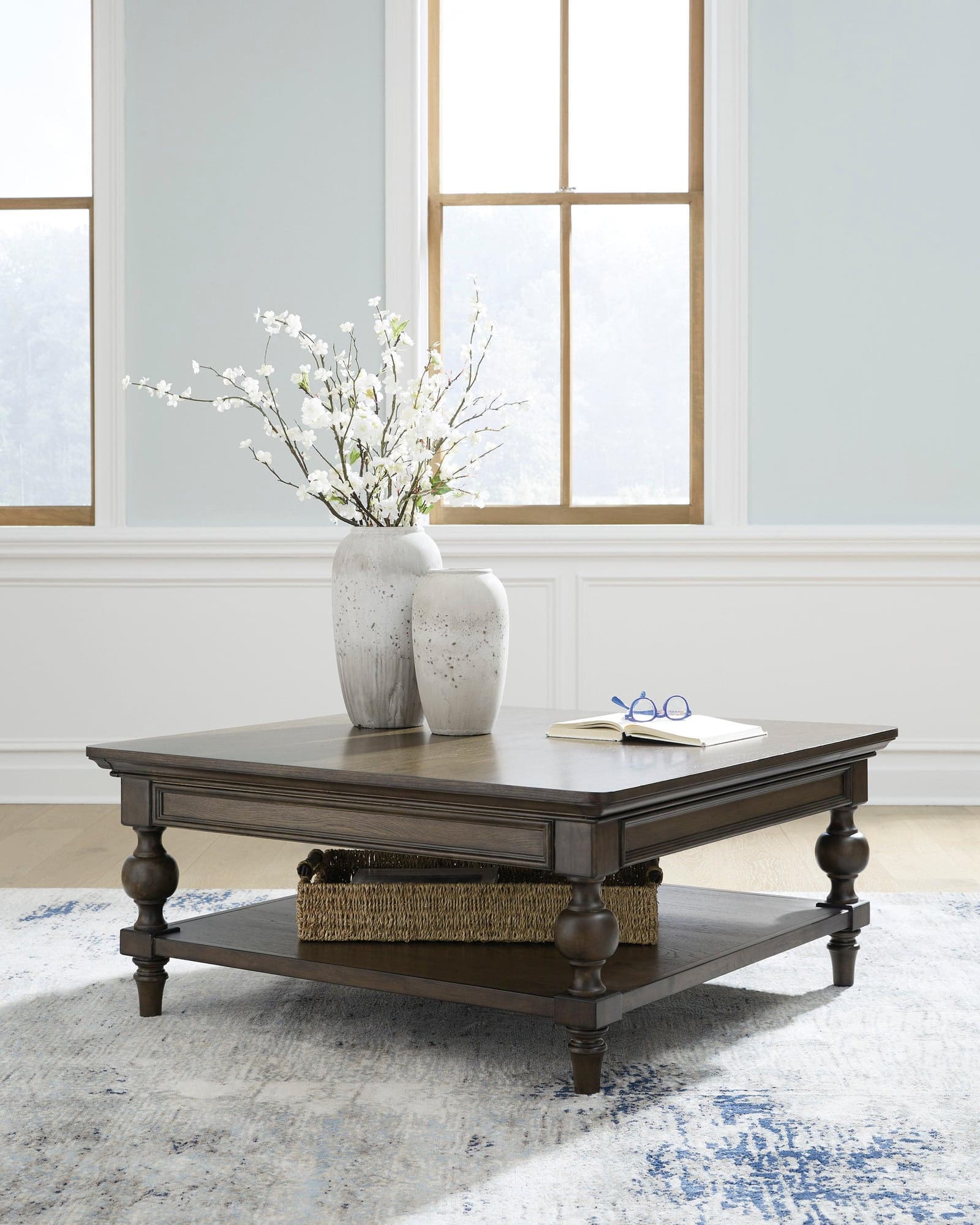 Veramond Dark Brown Cocktail Table - Image 1