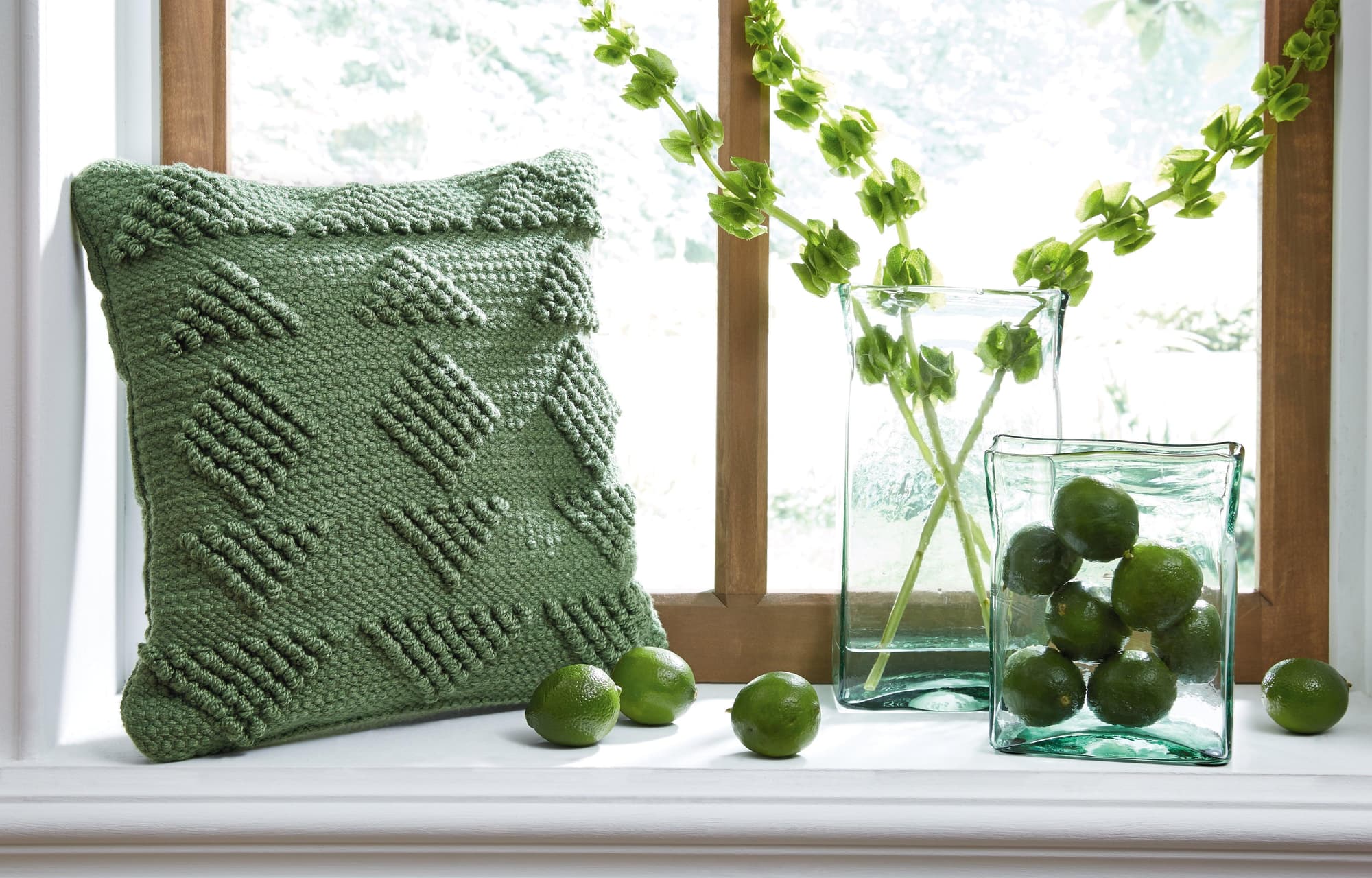 Rustingmere Green Pillow (Set of 4) - Image 1