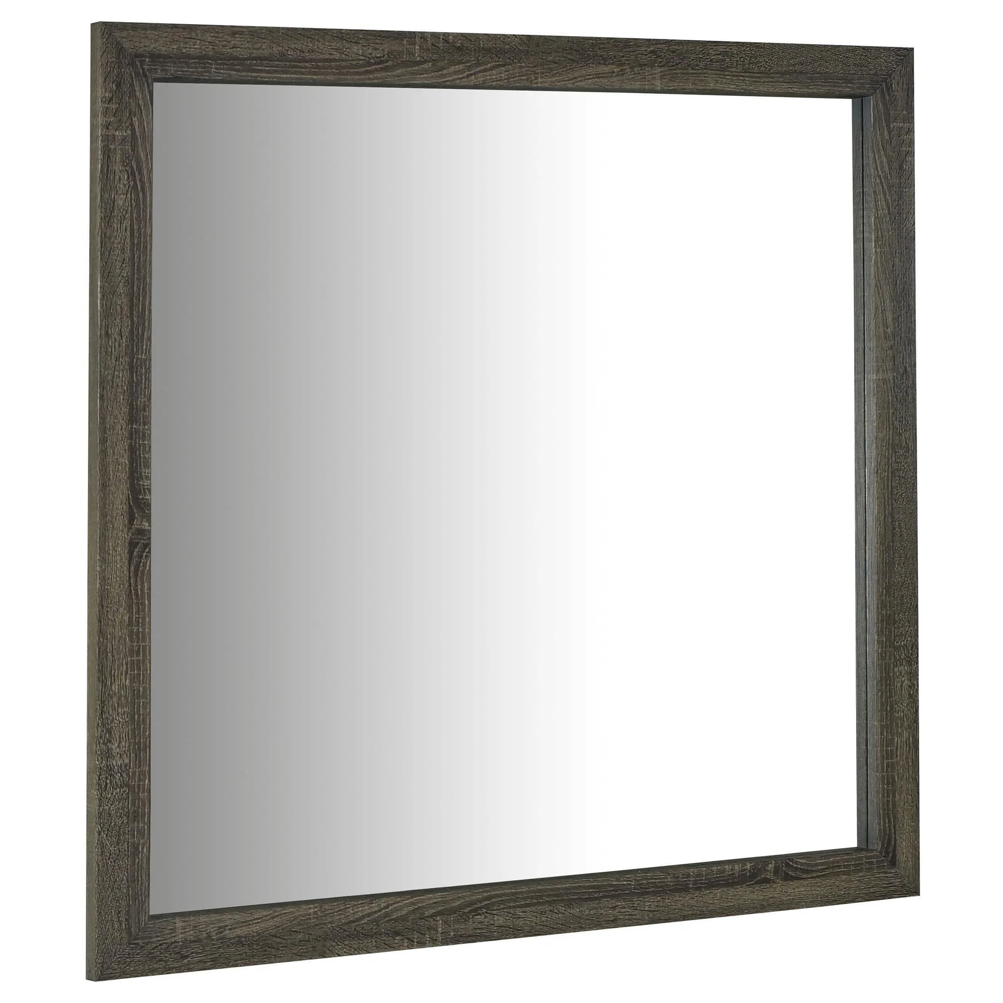 Wright Dresser Mirror Brown Oak - Image 1
