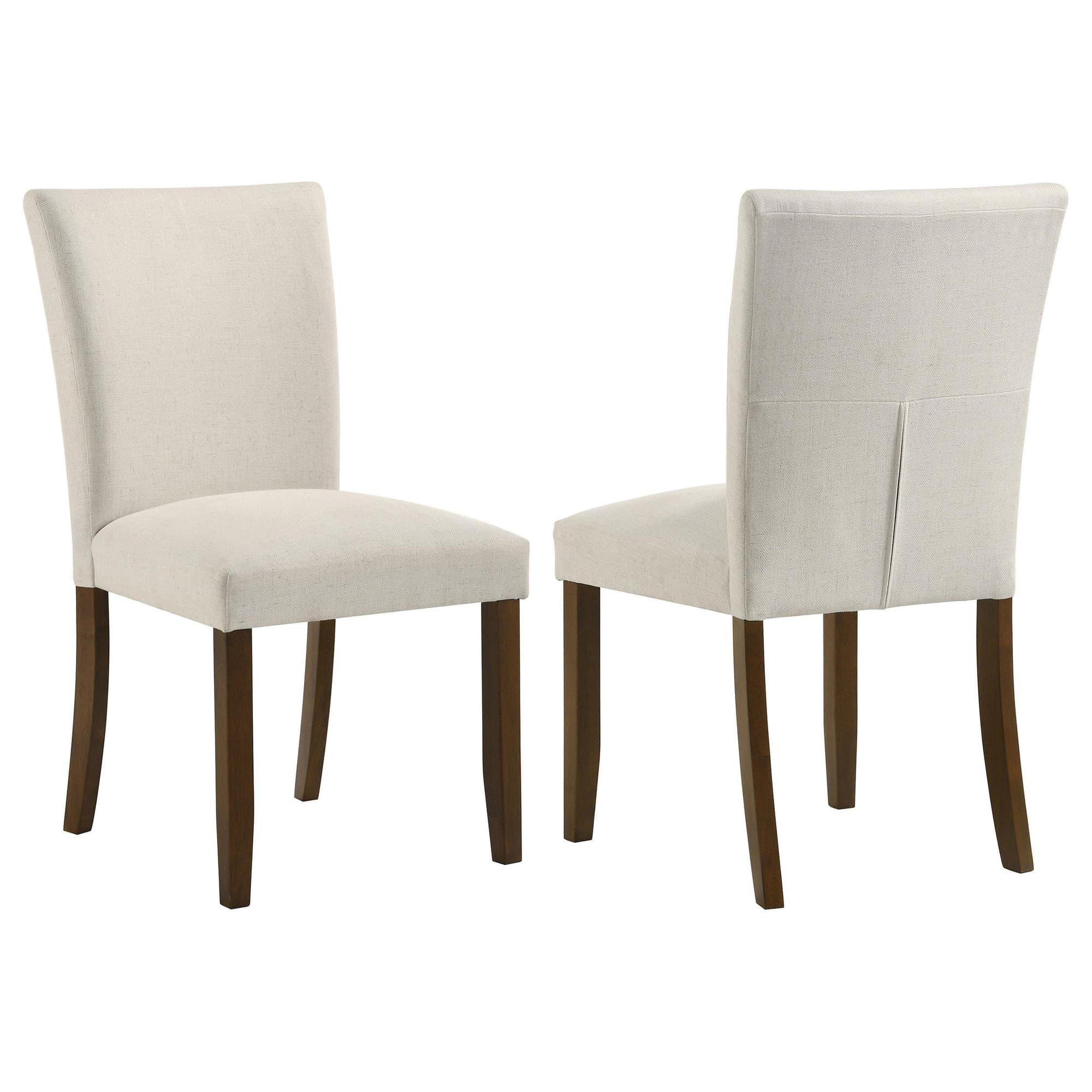 Cantley Upholstered Dining Side Chair Beige (Set of 2) - Image 1