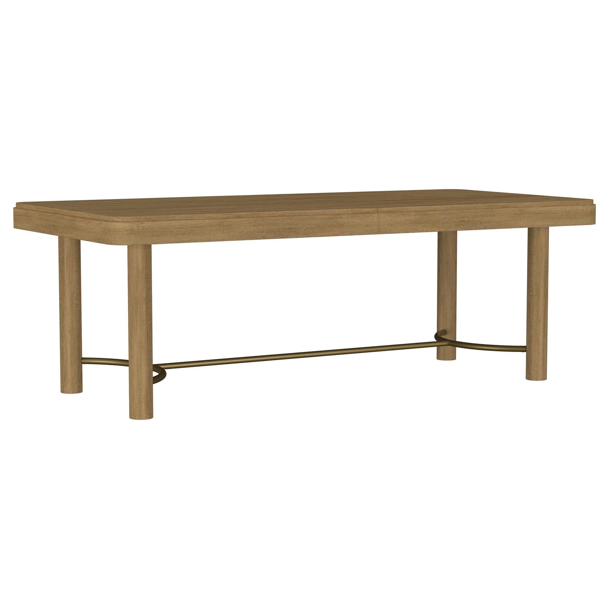 Arini 104-inch Extension Leaf Dining Table Sand Wash - Image 1