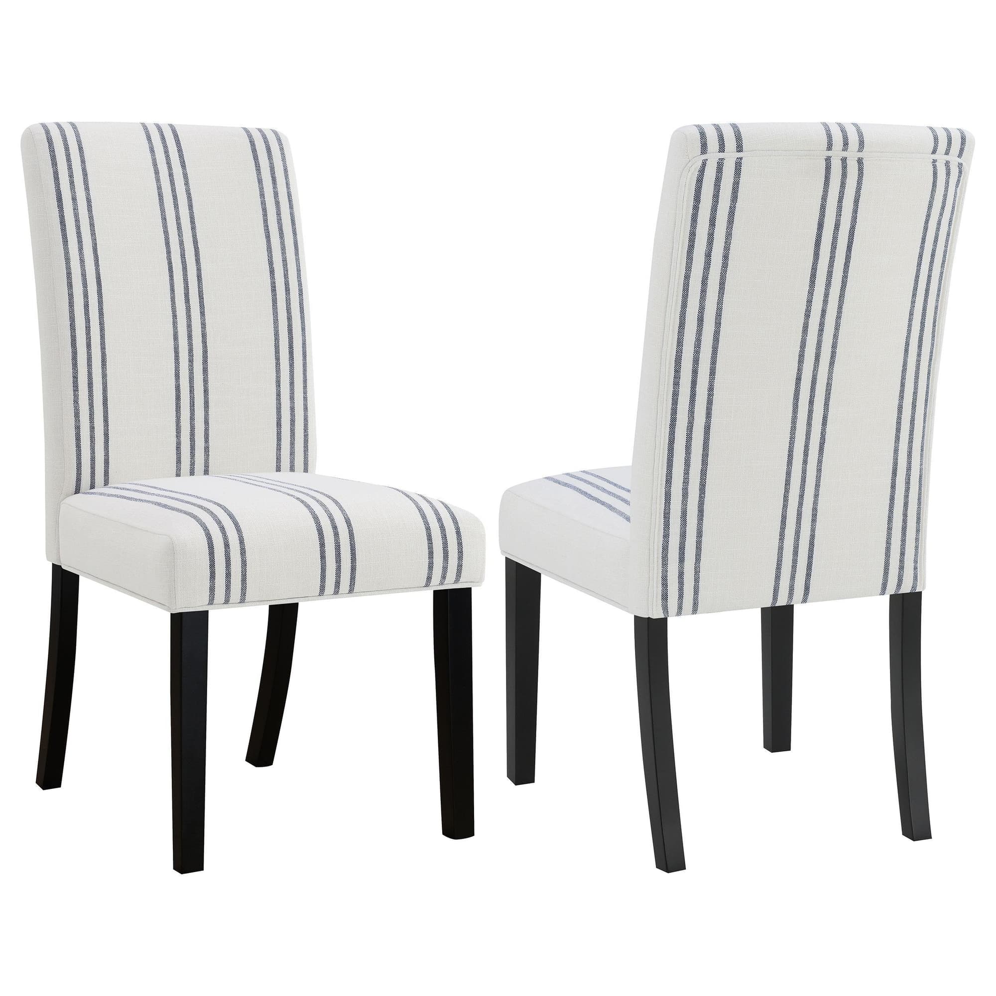 Herran Upholstered Dining Side Chair Beige (Set of 2) - Image 1