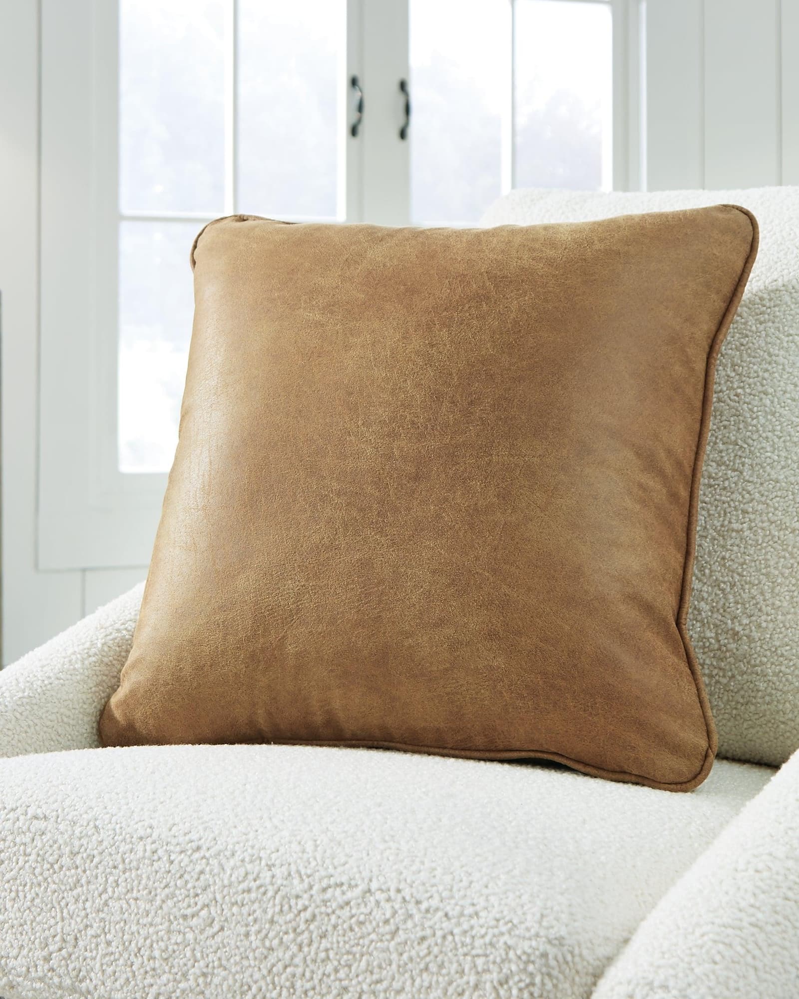 Cortnie Caramel Pillow (Set of 4) - Image 1