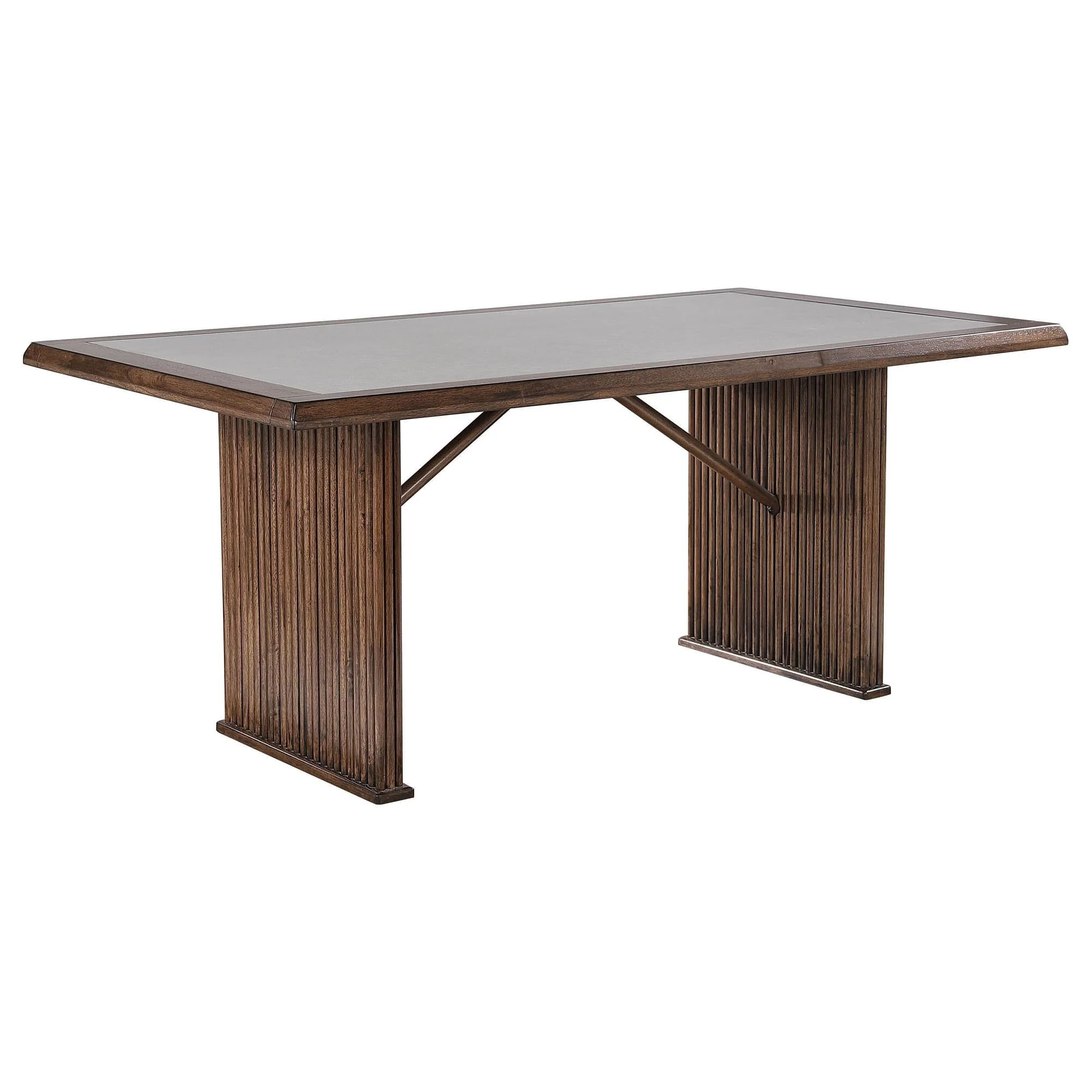 Sherwood 72-inch Rectangular Dining Table Brown - Image 1