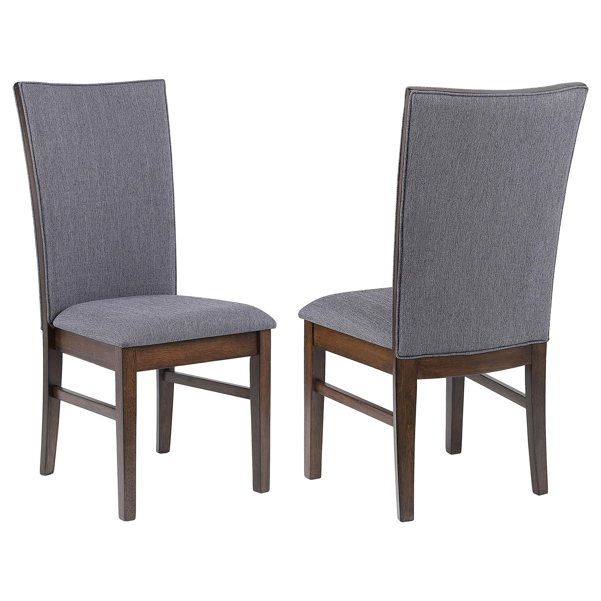 Sherwood Upholstered Dining Side Chair Grey (Set of 2) - Image 1