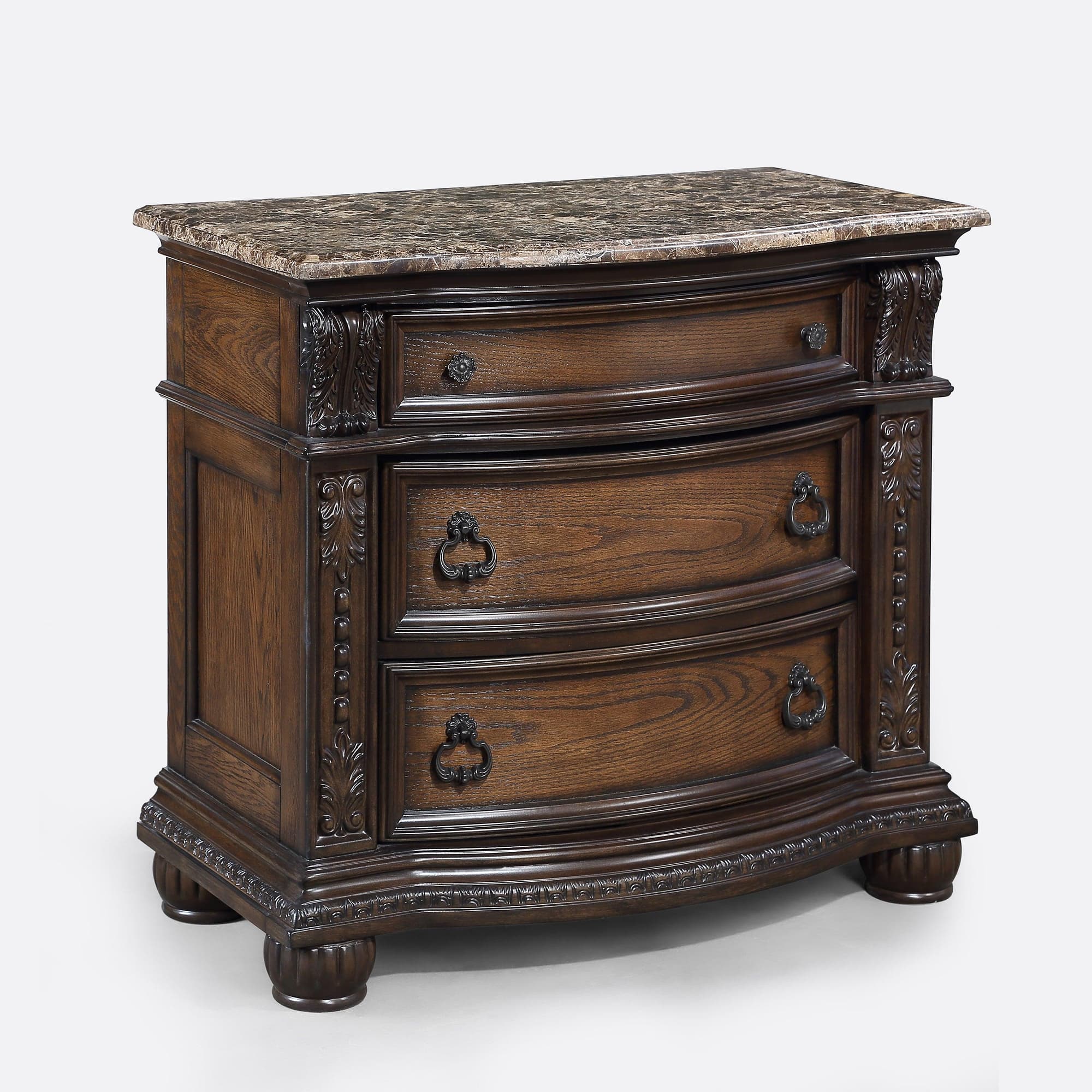 Stanley Coffee Brown Nightstand - Image 1