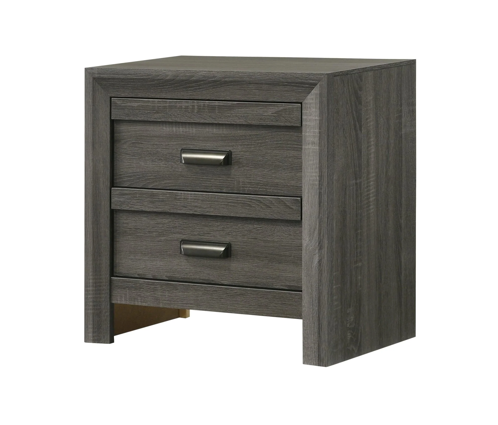 Valor Gray Nightstand - Image 1