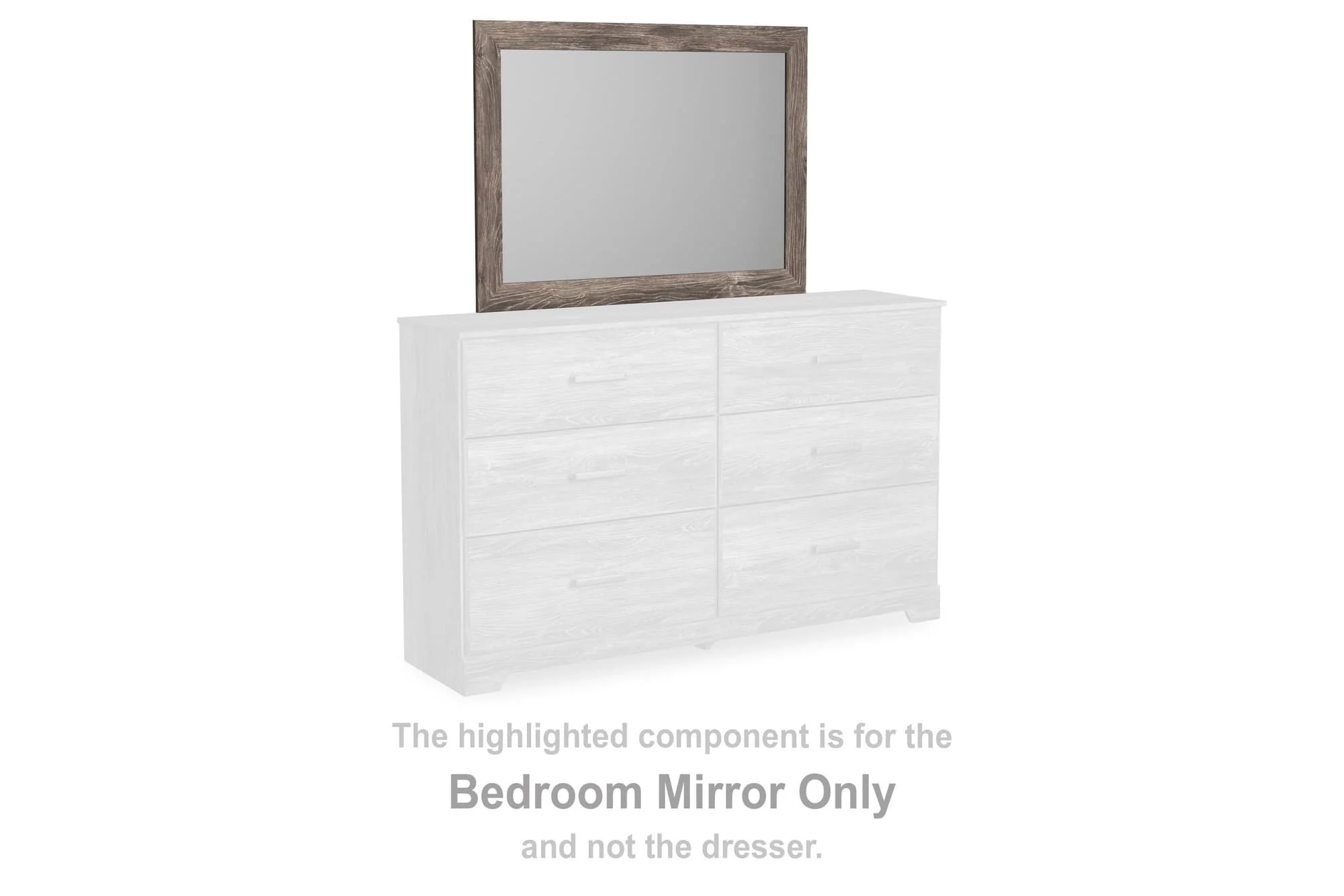 Ralinksi Gray Bedroom Mirror - Image 1