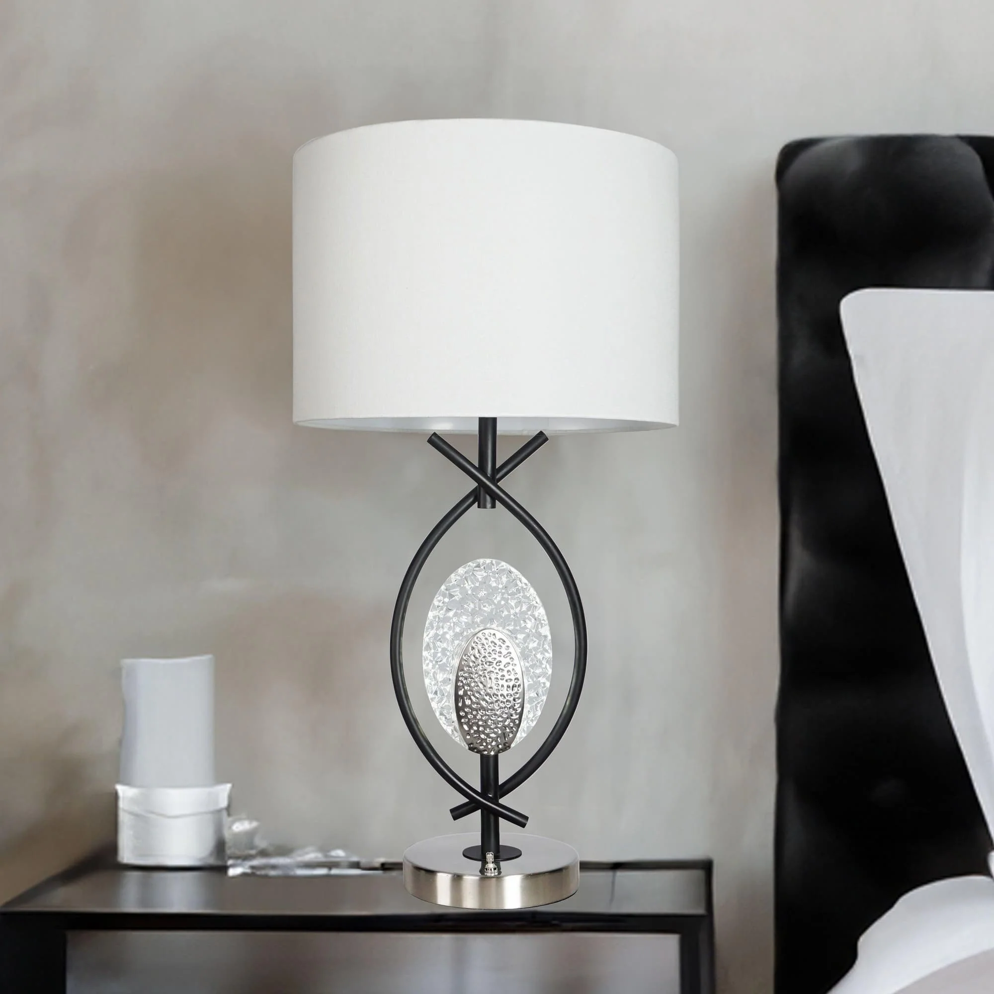 Sito Black White Table Lamp - Image 1