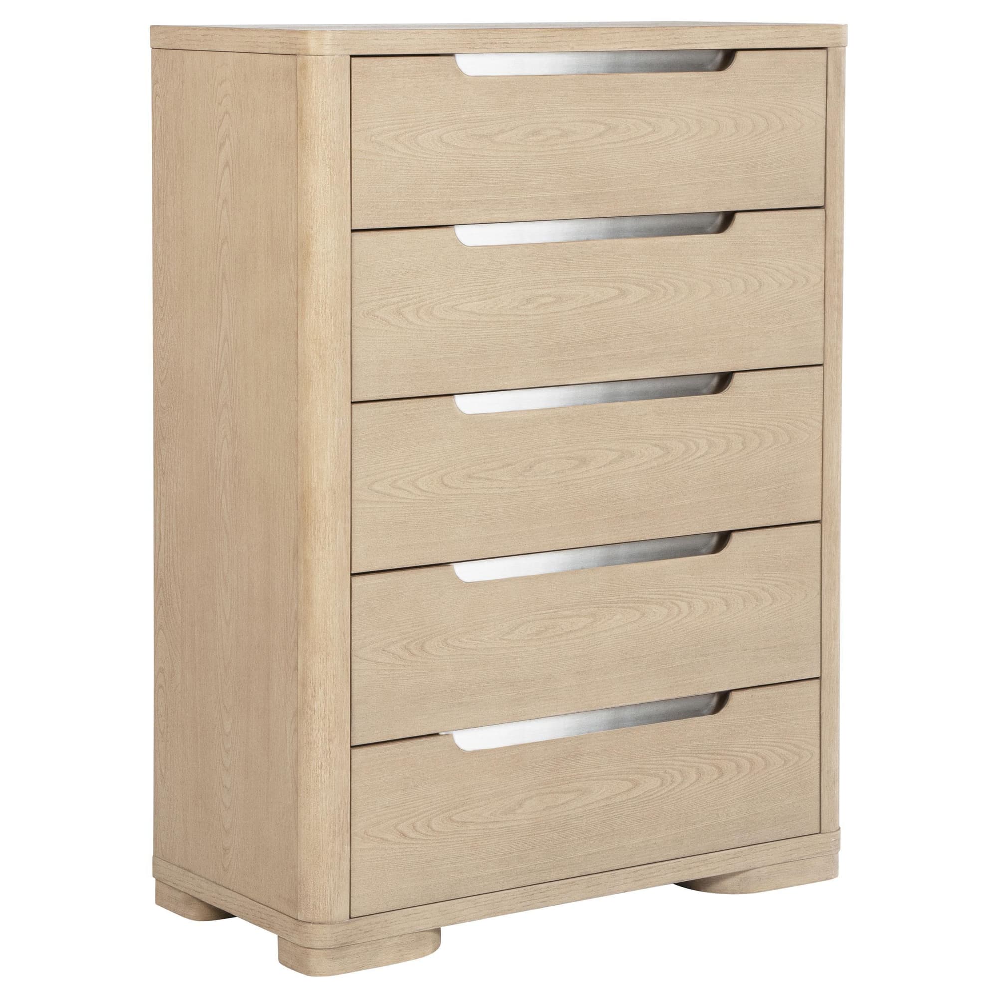 Ladera 5-drawer Bedroom Chest of Drawers Light Elm - Image 1