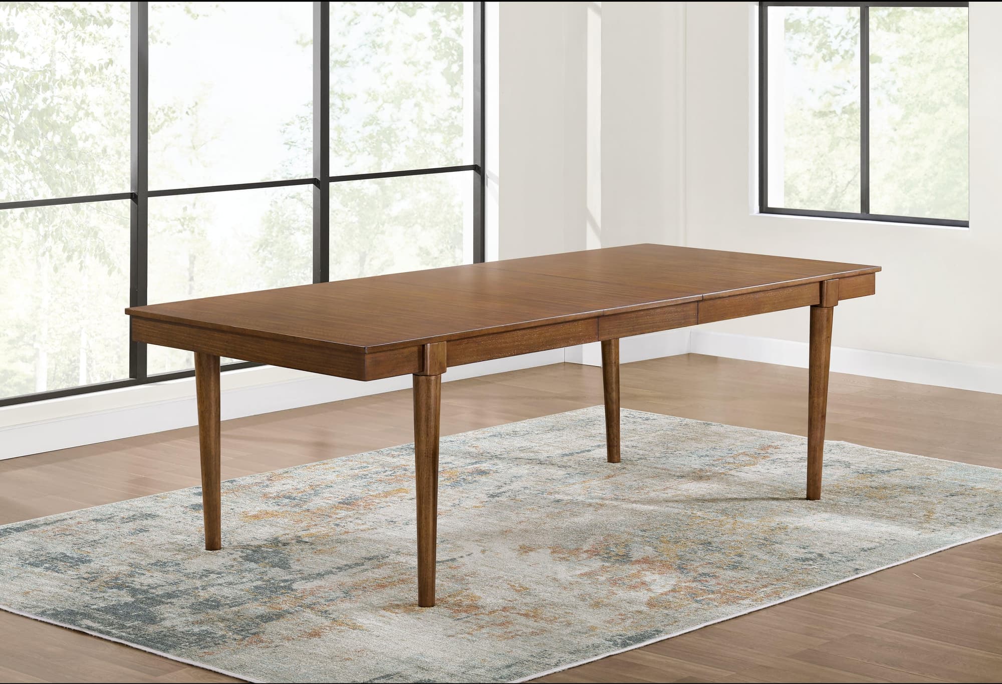 Lyncott Brown Dining Extension Table - Image 1
