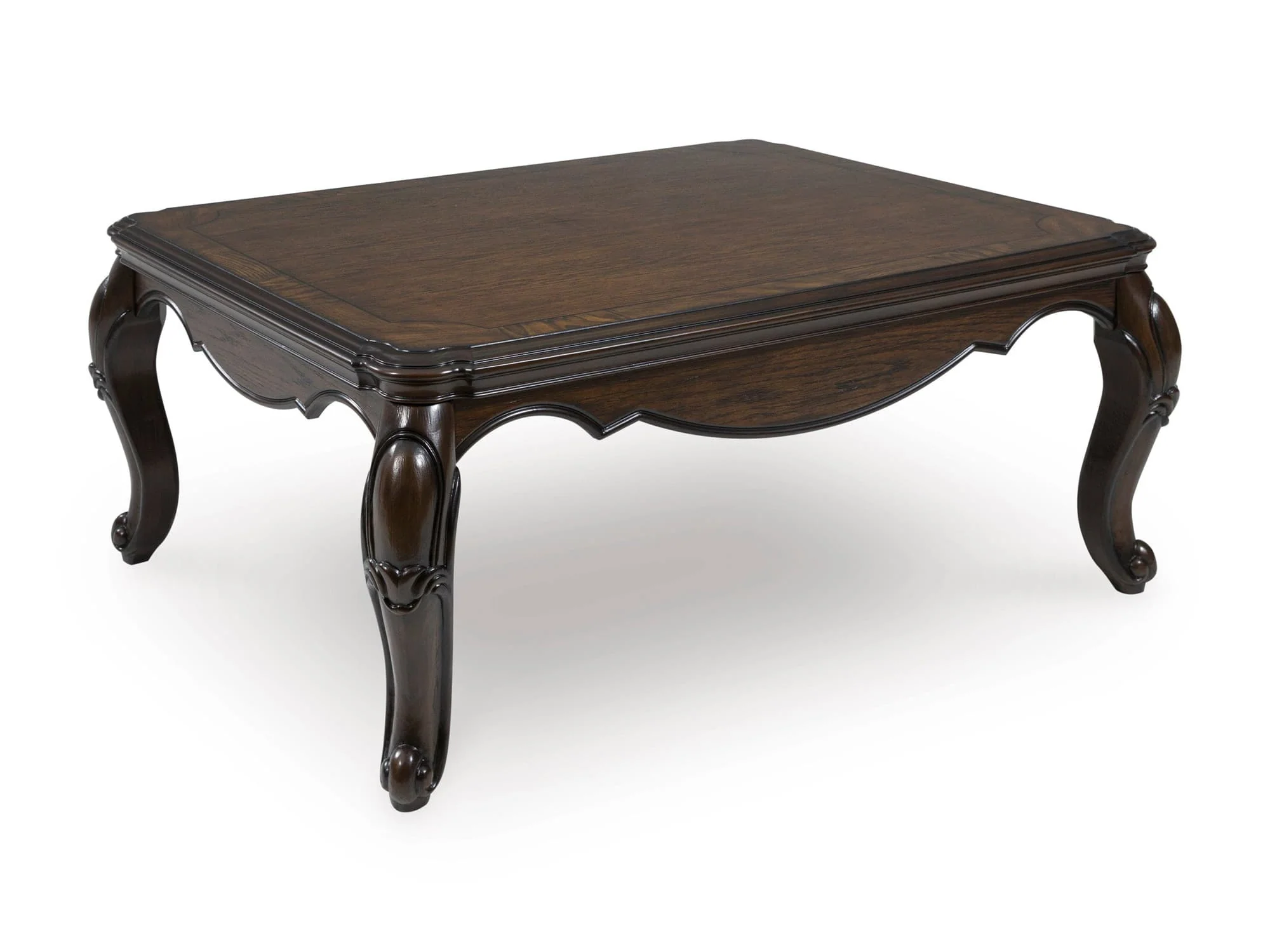Maylee Dark Brown Cocktail Table