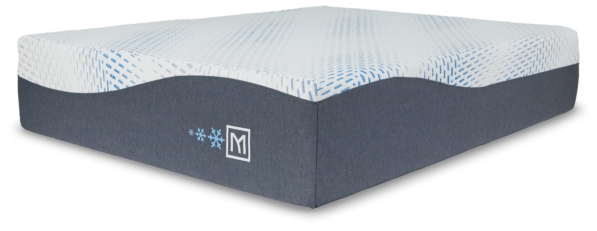 Millennium Cushion Firm Gel Memory Foam Hybrid White Twin Xl Mattress - Image 1
