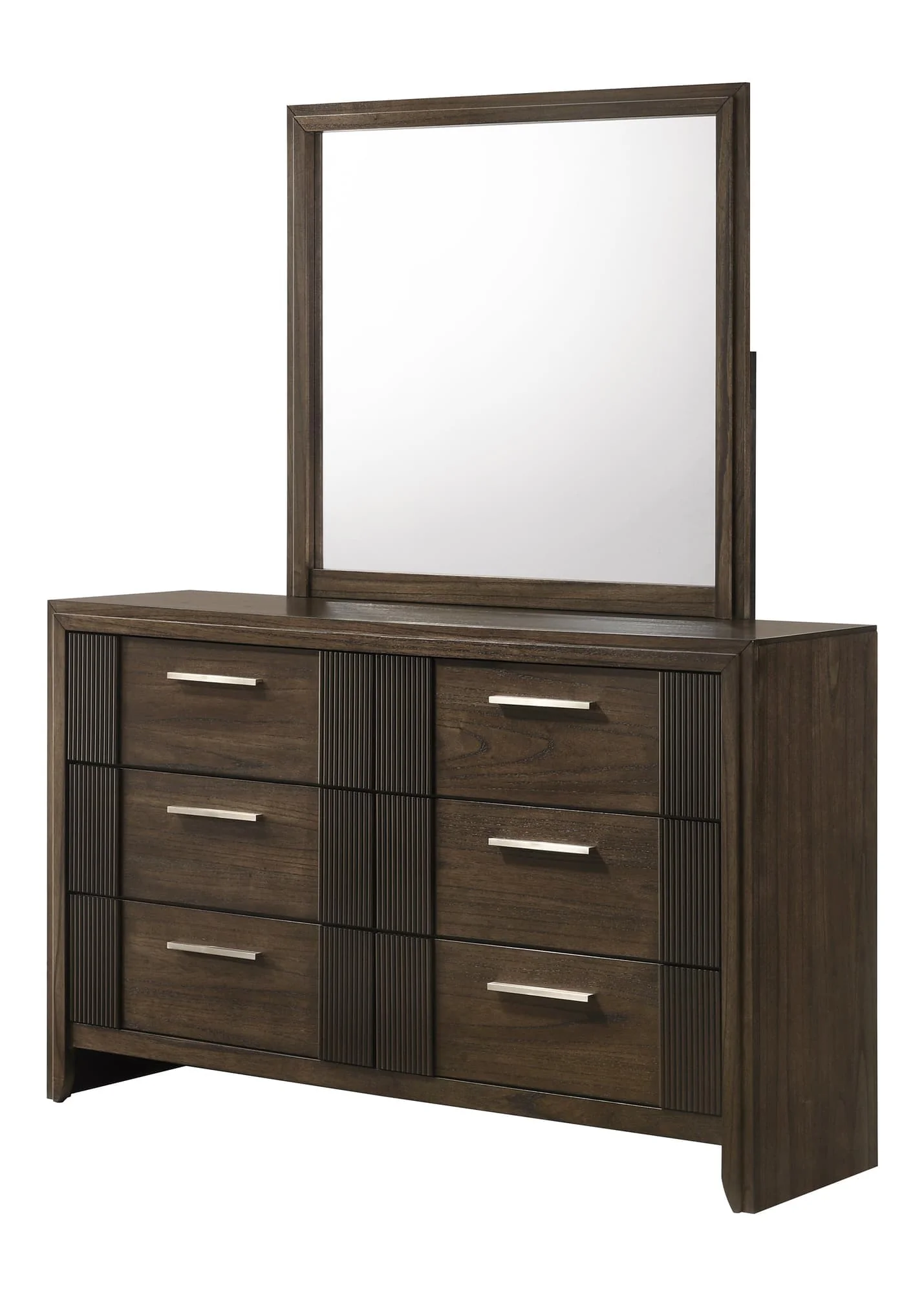 Carlton Brown Dresser - Image 1
