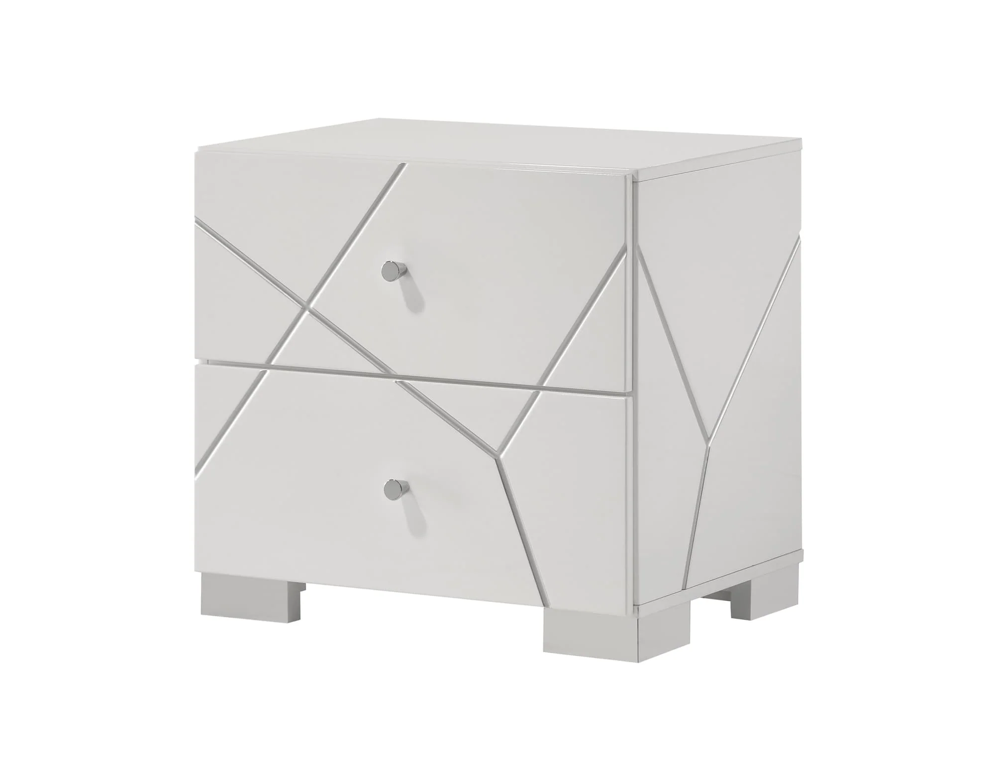 Ayla White Nightstand - Image 1