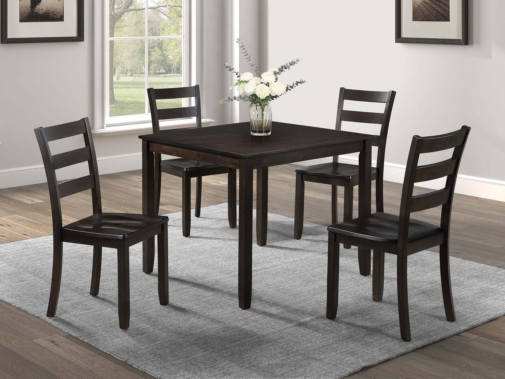 Durham Dark Cherry Dining Room Set - Image 1
