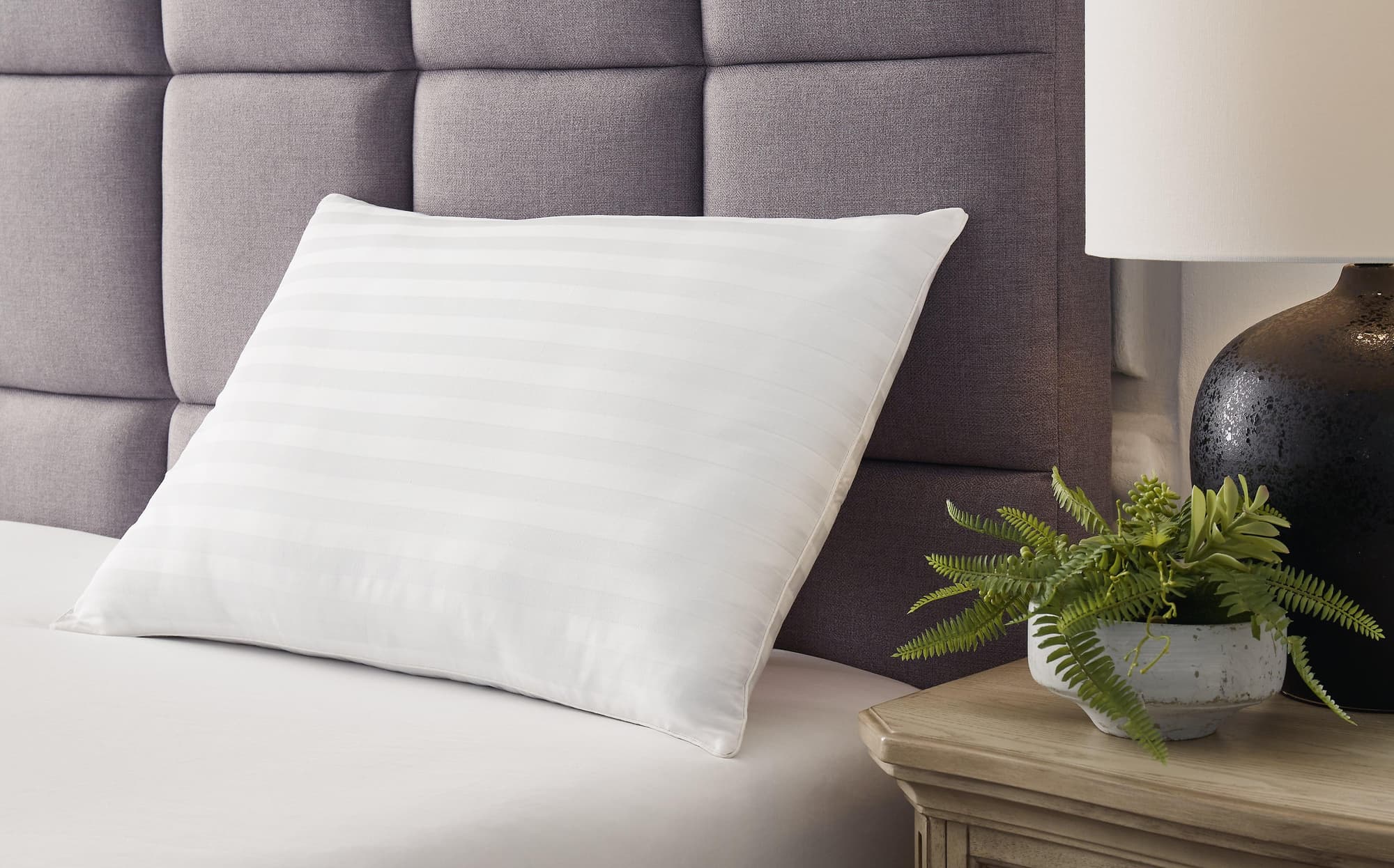 Zephyr 2.0 White Pillow (Set of 2)(9 Case) - Image 1