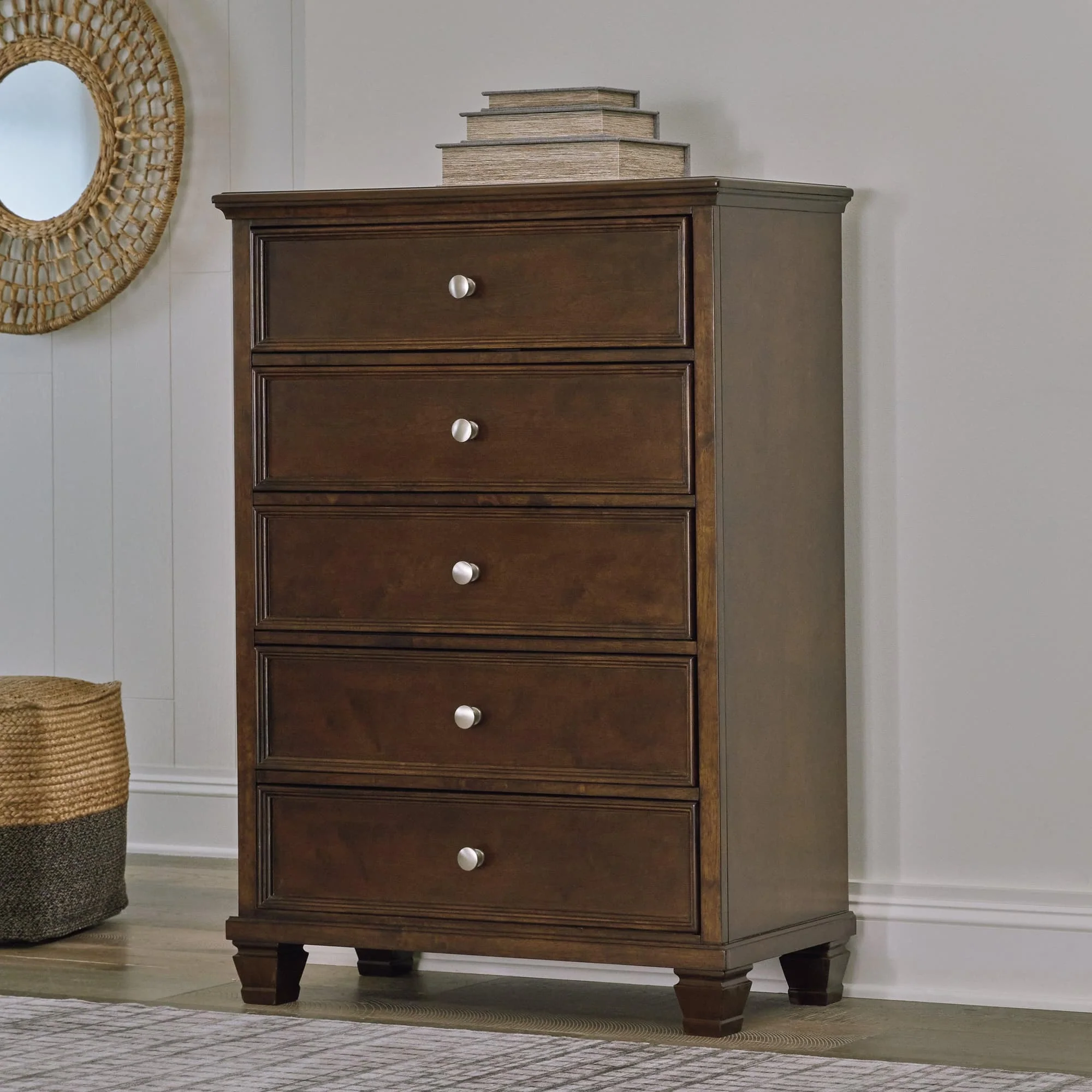 Danabrin Brown Chest Of Drawers - Image 1