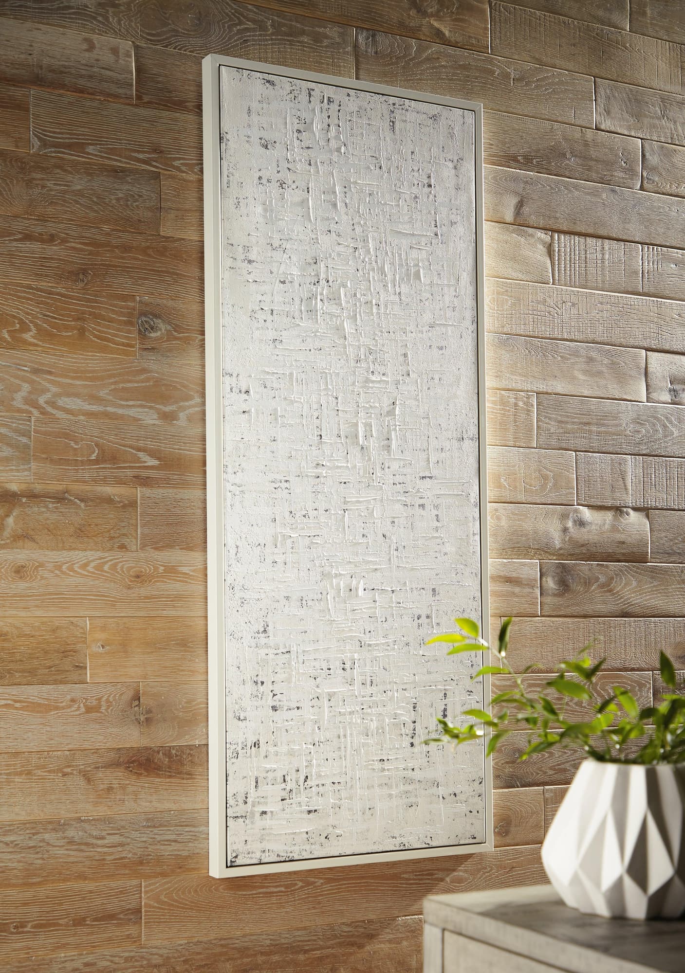 Daxonport Gray Taupe Wall Art - Image 1
