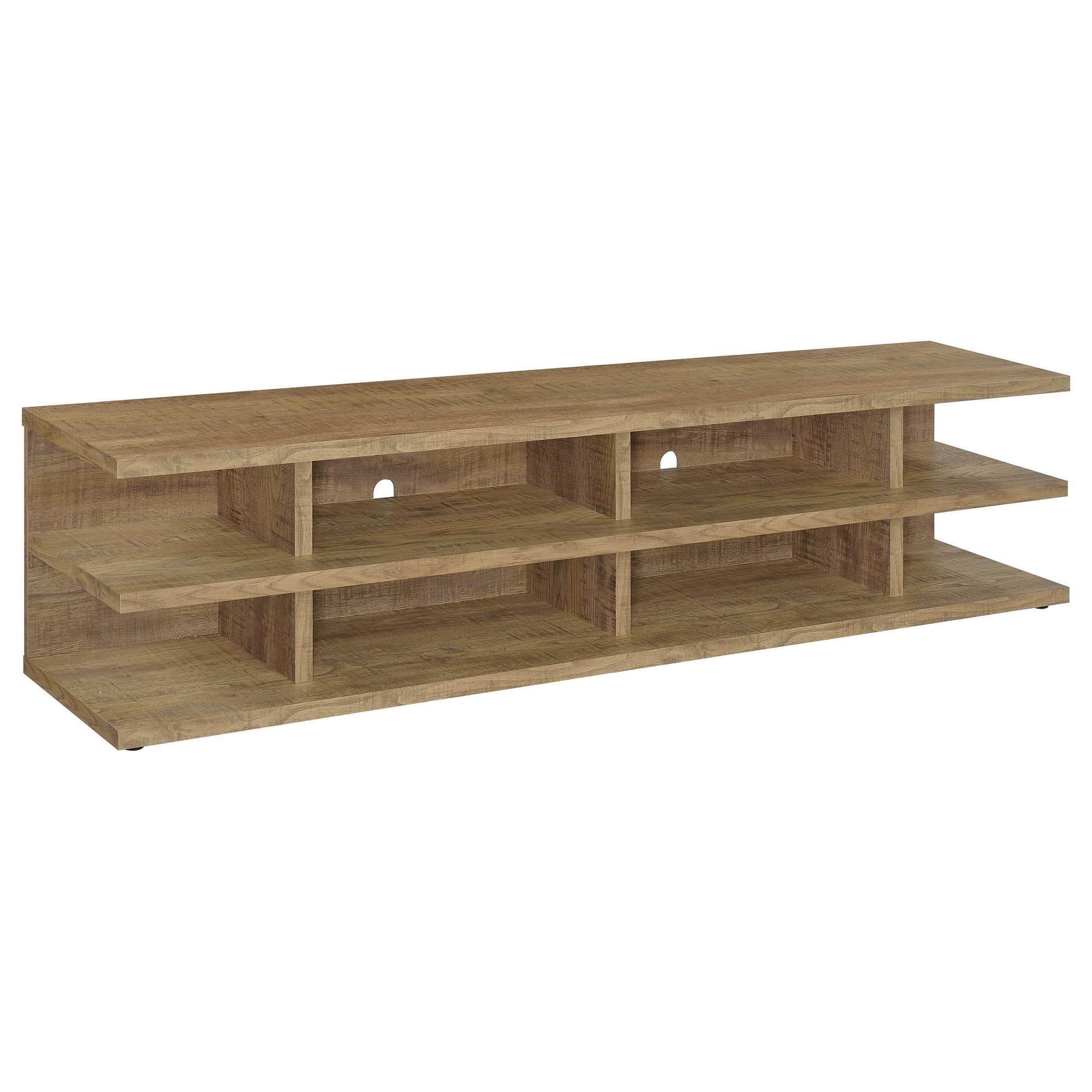 Cartmill 78-inch 2-tier TV Stand Media Console Mango - Image 1
